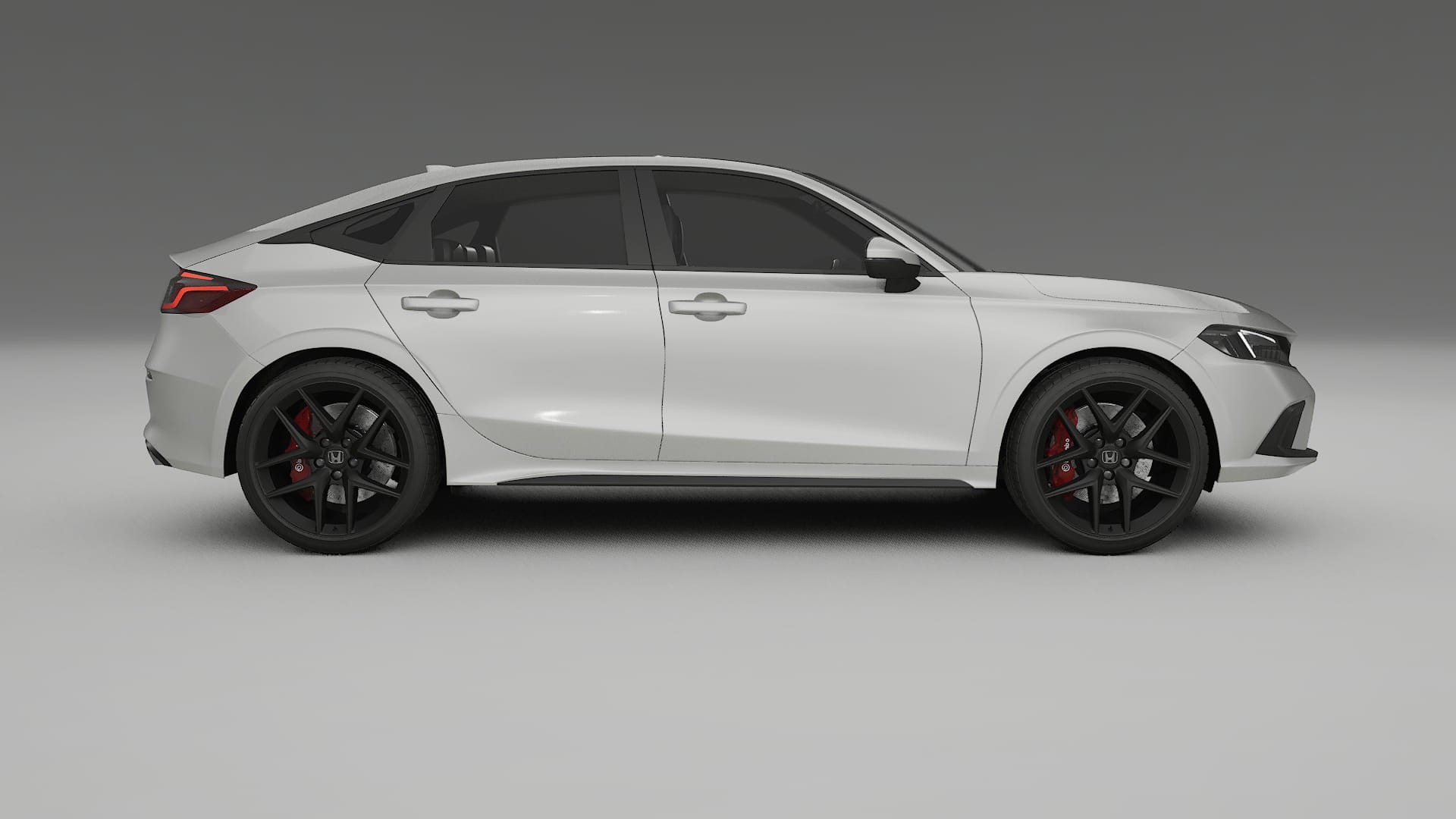 Honda Civic hatchback TPU Lackskyddsfilm | PEARL Färgskiftande PPF – Komplett Förskuret Kit