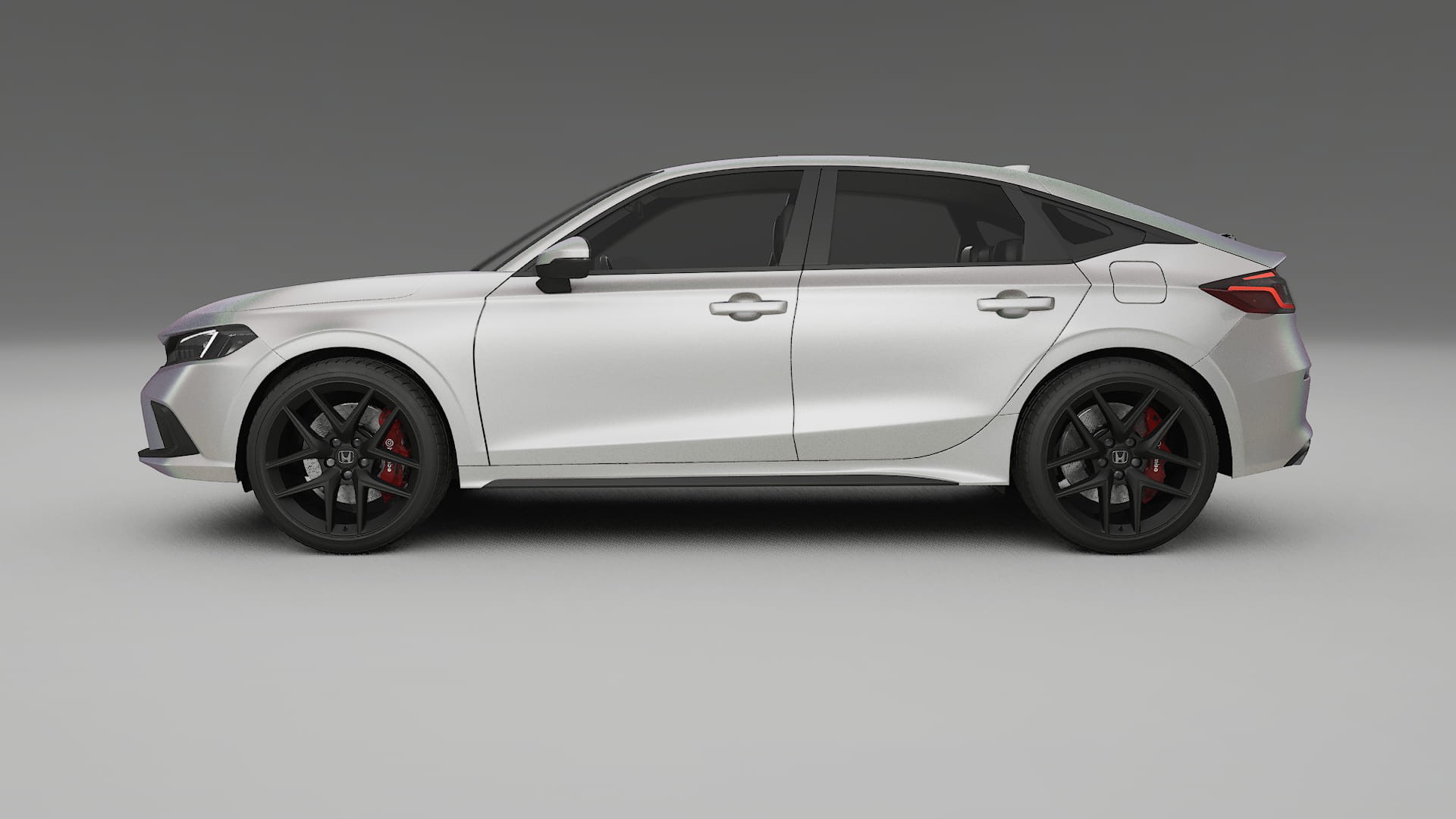 Honda Civic hatchback TPU Lackskyddsfilm | NEBULA Färgskiftande PPF – Komplett Förskuret Kit