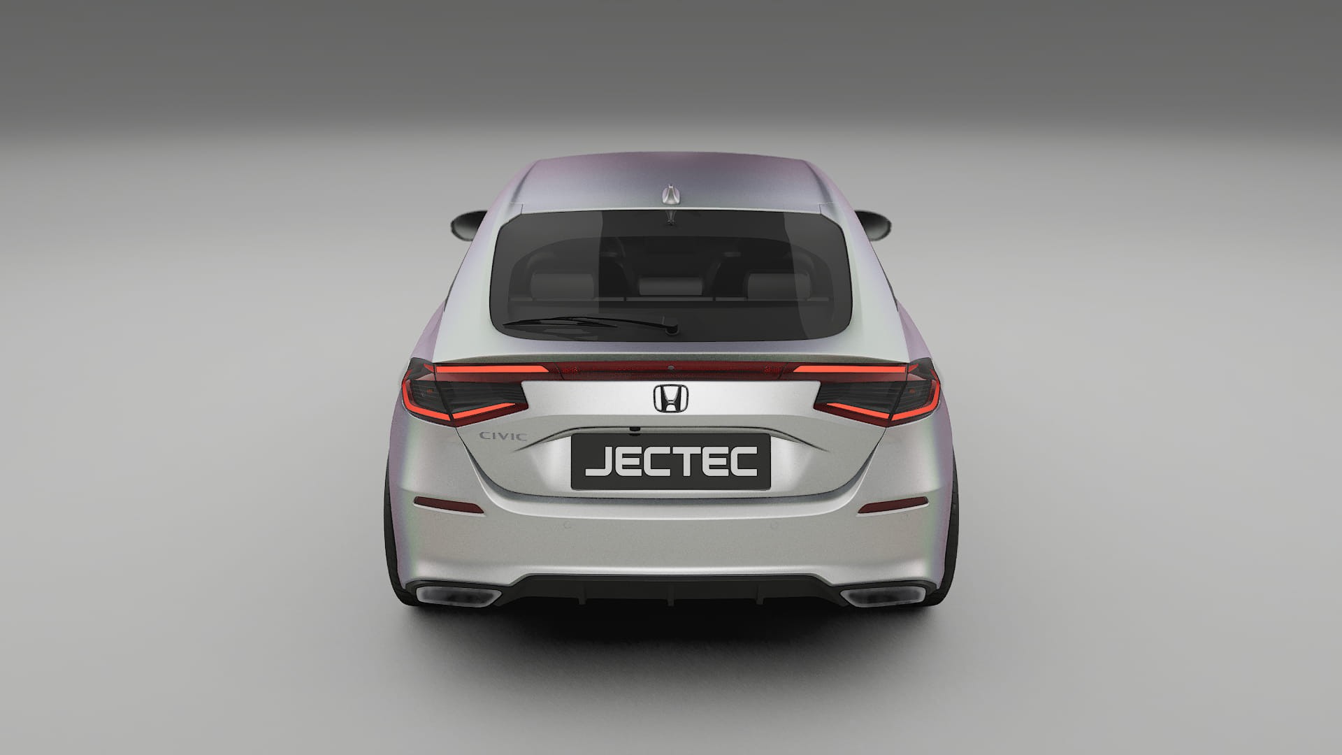 Honda Civic hatchback TPU Lackskyddsfilm | NEBULA Färgskiftande PPF – Komplett Förskuret Kit