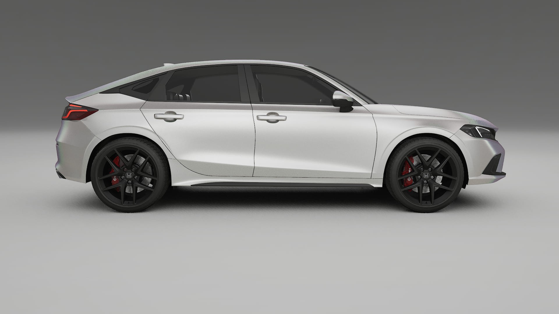 Honda Civic hatchback TPU Lackskyddsfilm | NEBULA Färgskiftande PPF – Komplett Förskuret Kit