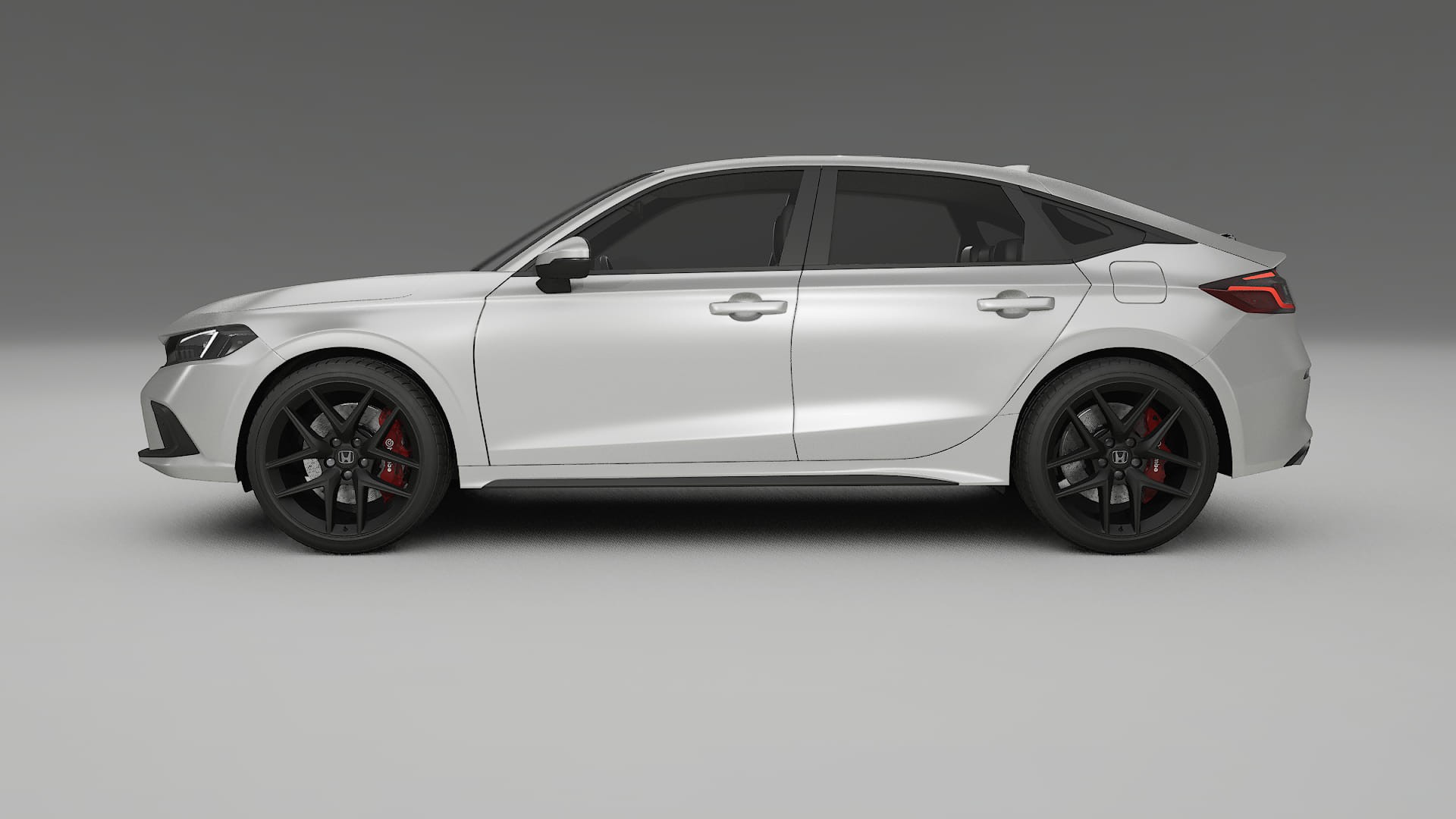 Honda Civic hatchback TPU Lackskyddsfilm | OPAL Färgskiftande PPF – Komplett Förskuret Kit