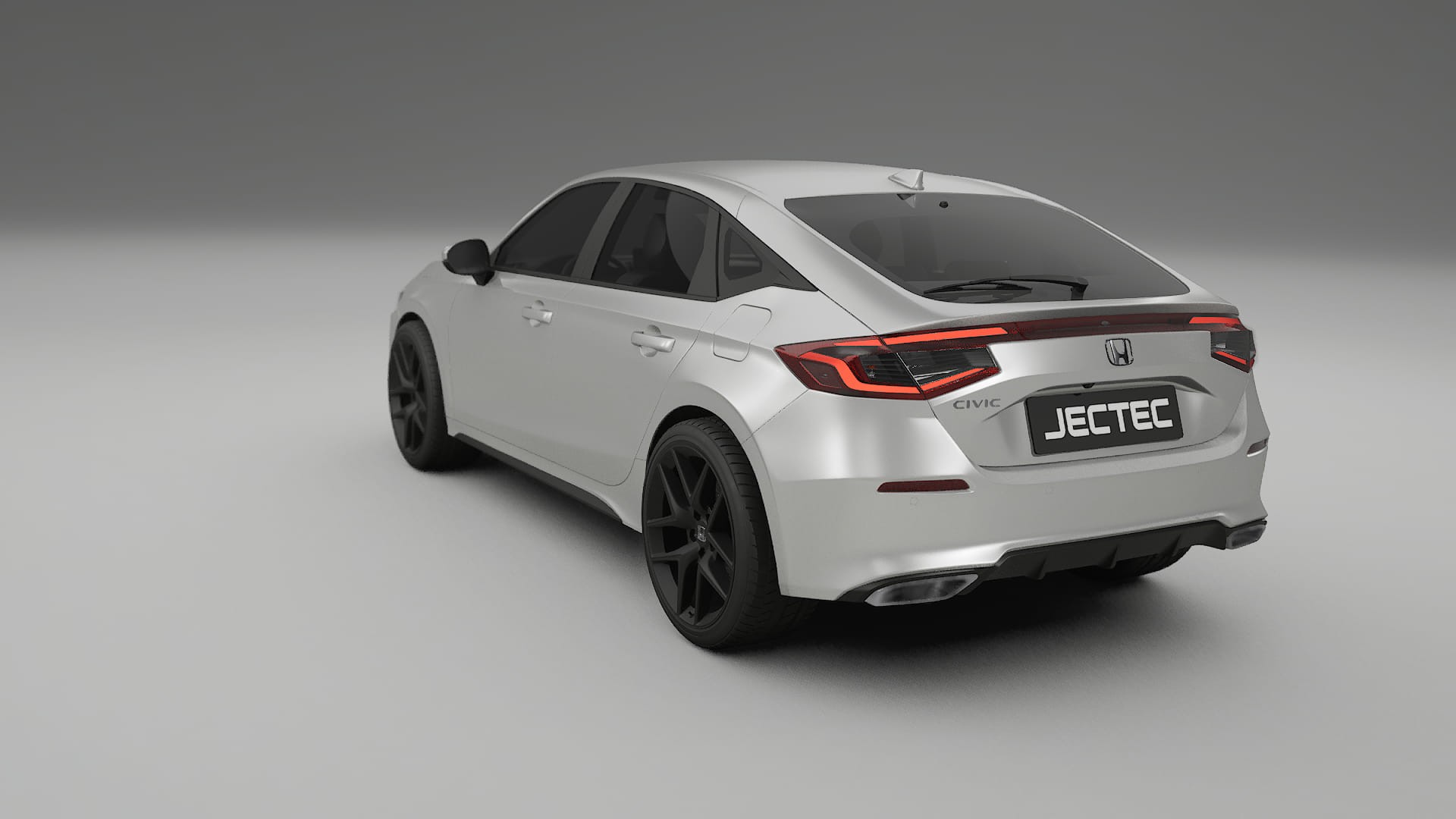 Honda Civic hatchback TPU Lackskyddsfilm | OPAL Färgskiftande PPF – Komplett Förskuret Kit