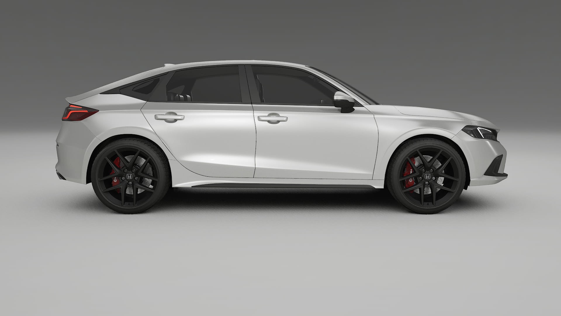 Honda Civic hatchback TPU Lackskyddsfilm | OPAL Färgskiftande PPF – Komplett Förskuret Kit