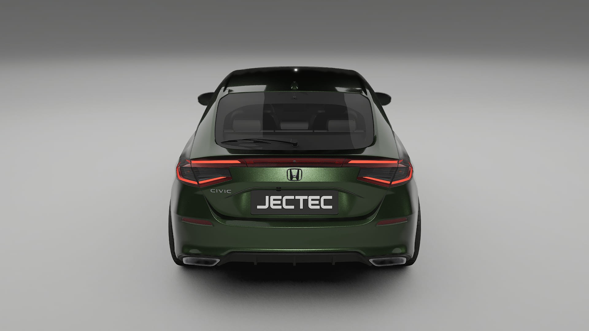 Honda Civic hatchback TPU Lackskyddsfilm | LAGOON Färgskiftande PPF – Komplett Förskuret Kit