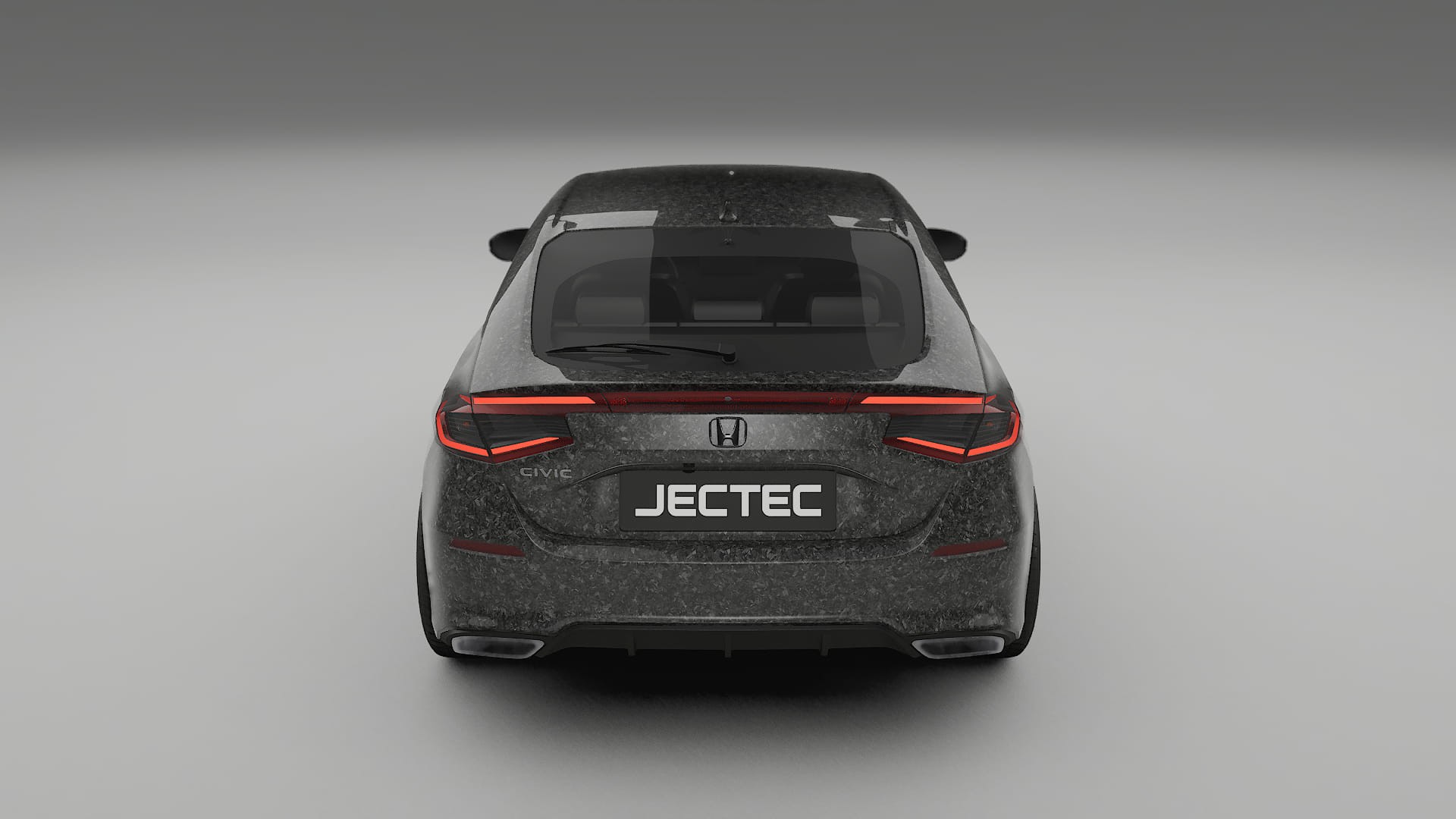 Honda Civic hatchback TPU Lackskyddsfilm | FORGED S Färgskiftande PPF – Komplett Förskuret Kit