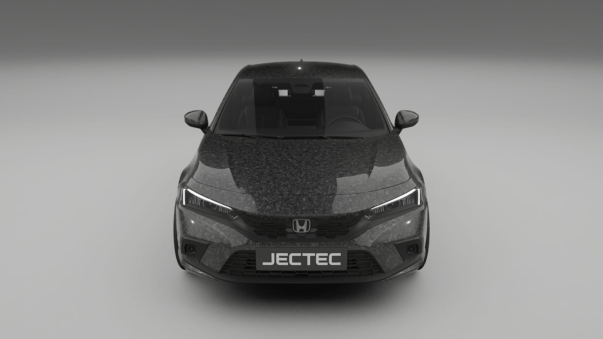 Honda Civic hatchback TPU Lackskyddsfilm | FORGED S Färgskiftande PPF – Komplett Förskuret Kit