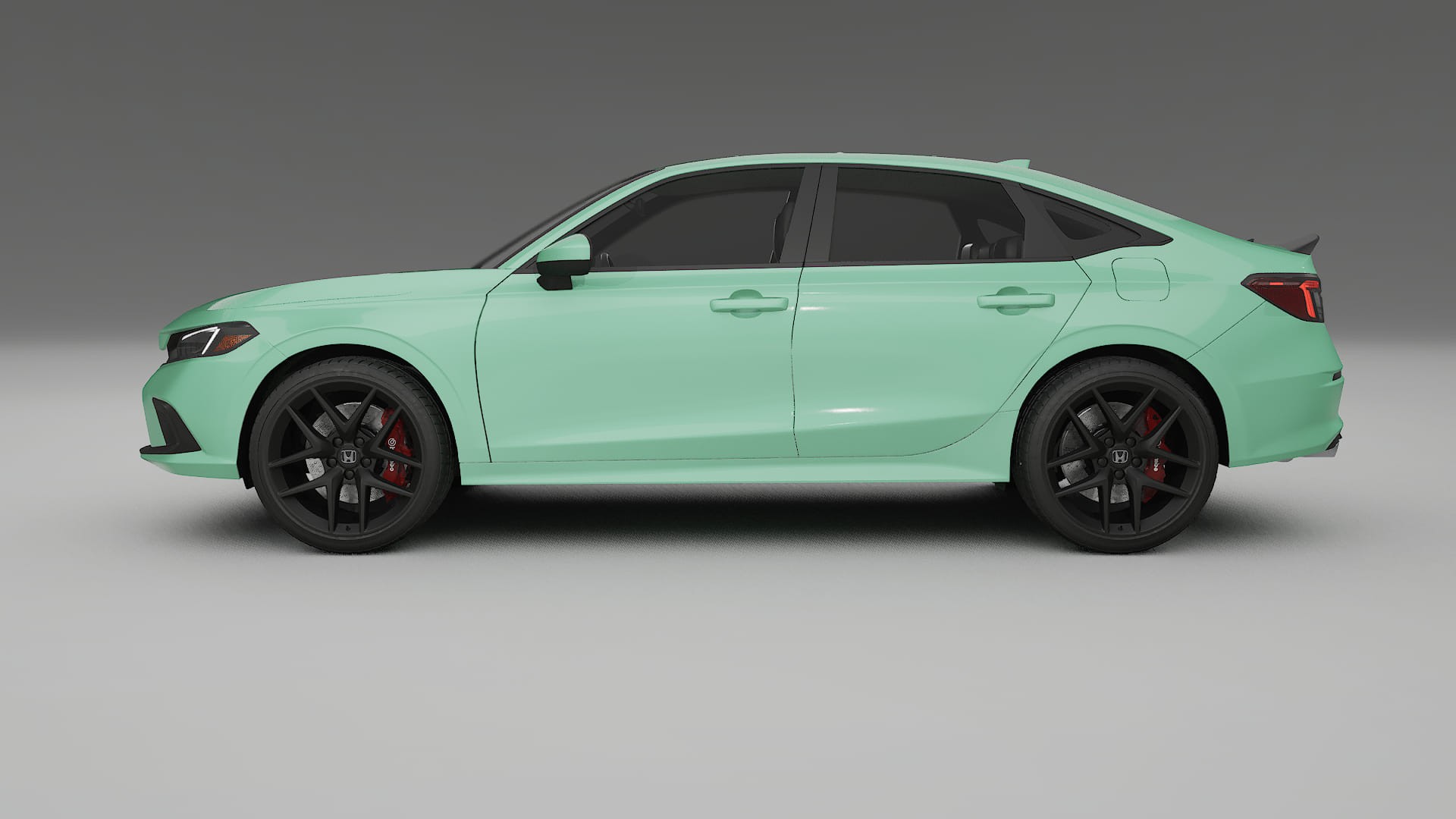 Honda Civic Si TPU Lackskyddsfilm | DUSTY Färgskiftande PPF – Komplett Förskuret Kit