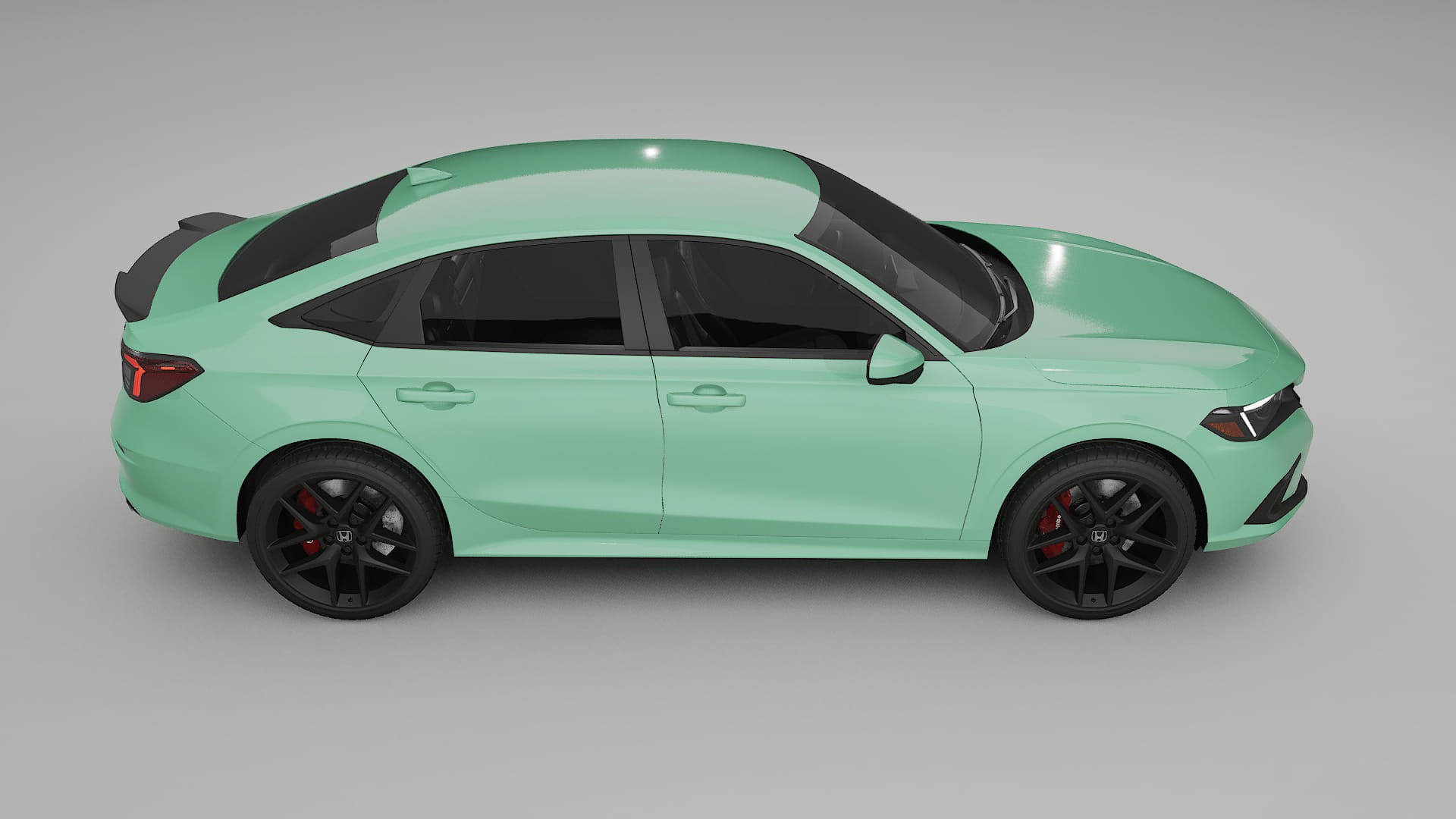 Honda Civic Si TPU Lackskyddsfilm | DUSTY Färgskiftande PPF – Komplett Förskuret Kit