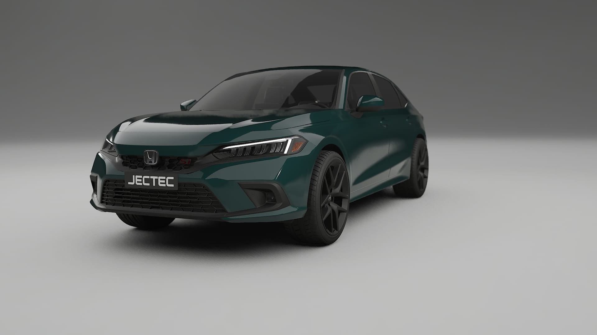 Honda Civic Si TPU Lackskyddsfilm | INFERNO Färgskiftande PPF – Komplett Förskuret Kit