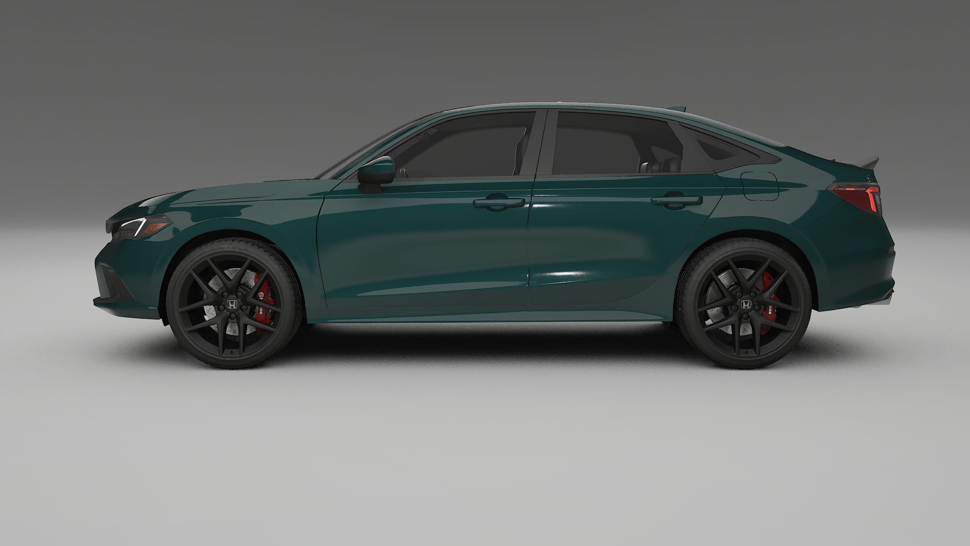 Honda Civic Si TPU Lackskyddsfilm | INFERNO Färgskiftande PPF – Komplett Förskuret Kit