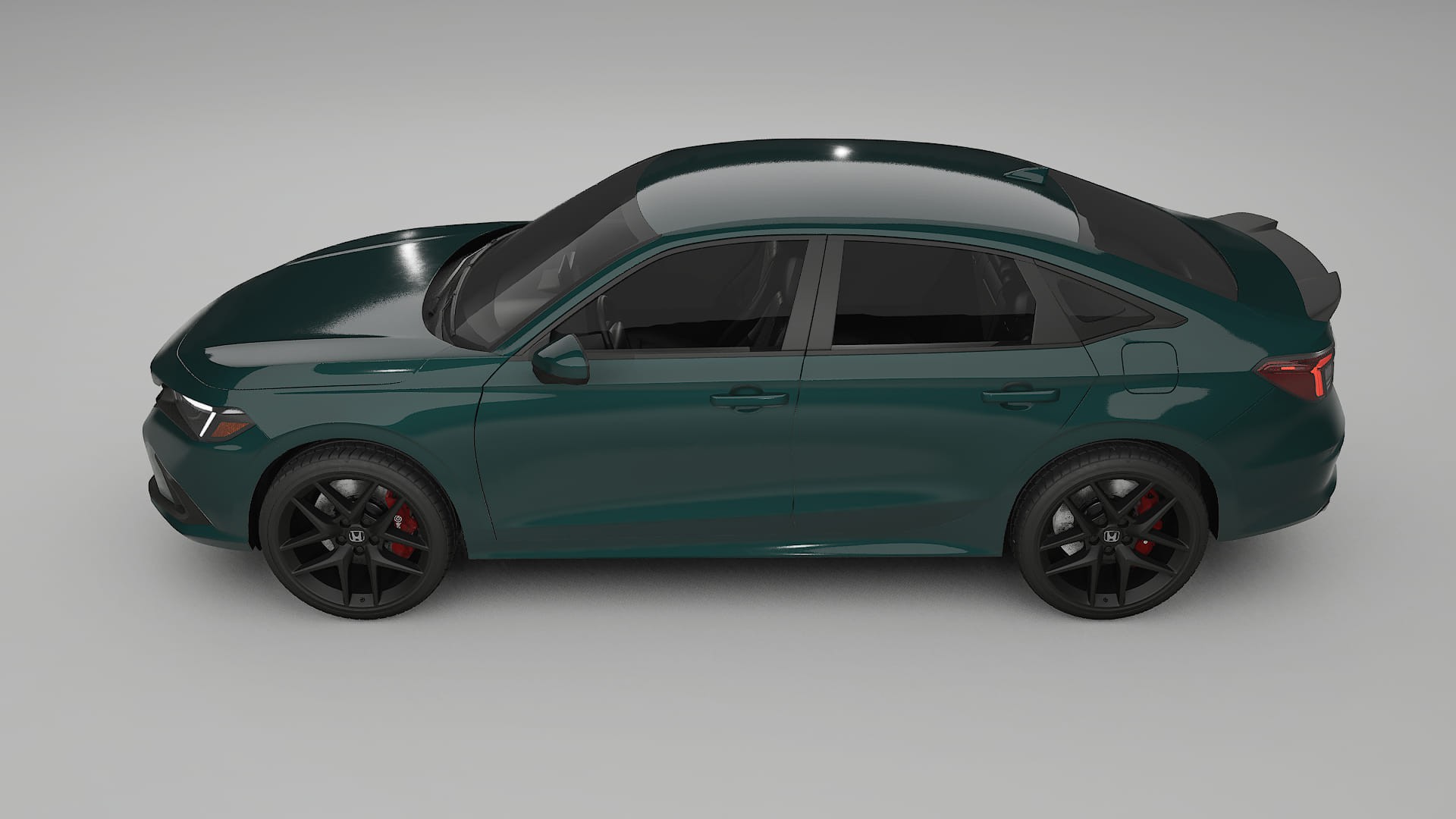 Honda Civic Si TPU Lackskyddsfilm | INFERNO Färgskiftande PPF – Komplett Förskuret Kit