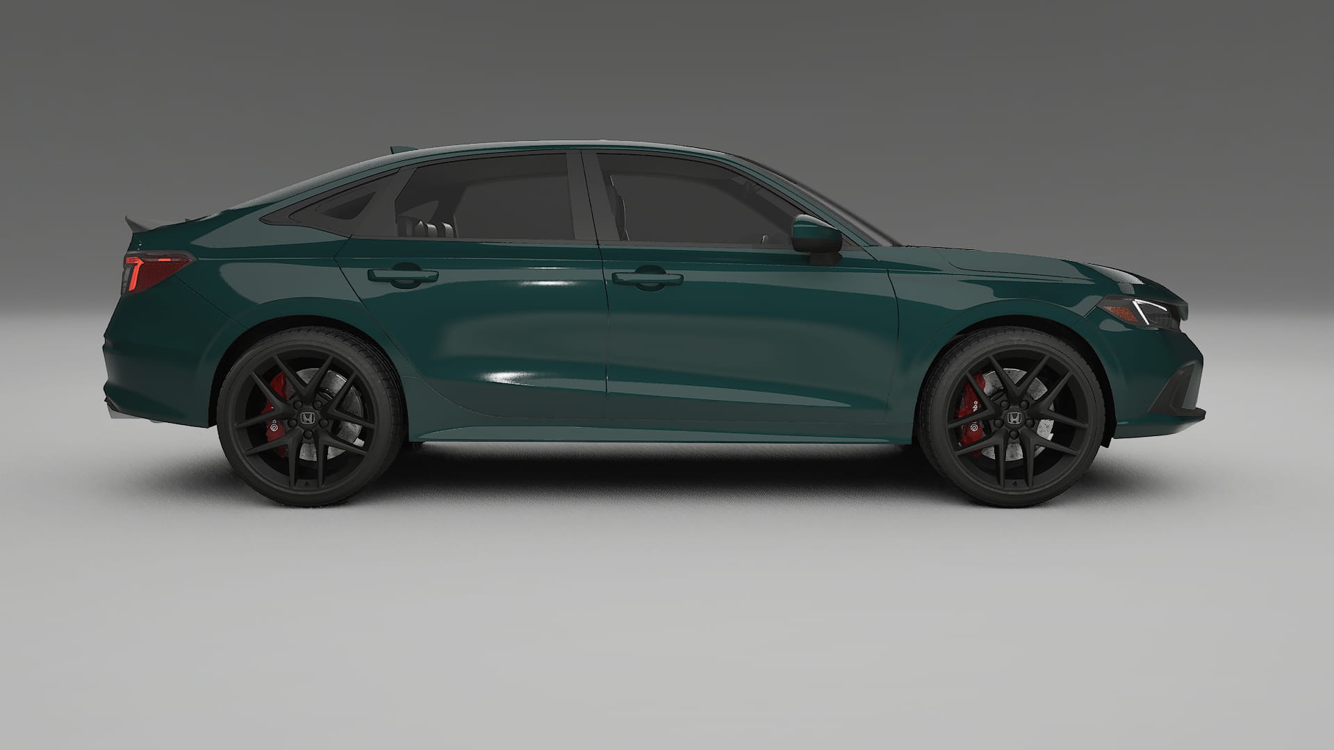 Honda Civic Si TPU Lackskyddsfilm | INFERNO Färgskiftande PPF – Komplett Förskuret Kit