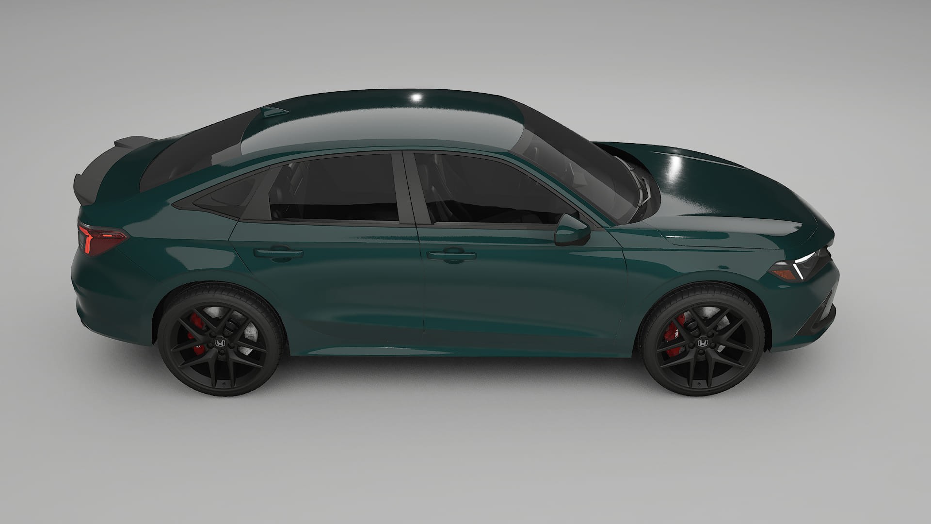 Honda Civic Si TPU Lackskyddsfilm | INFERNO Färgskiftande PPF – Komplett Förskuret Kit