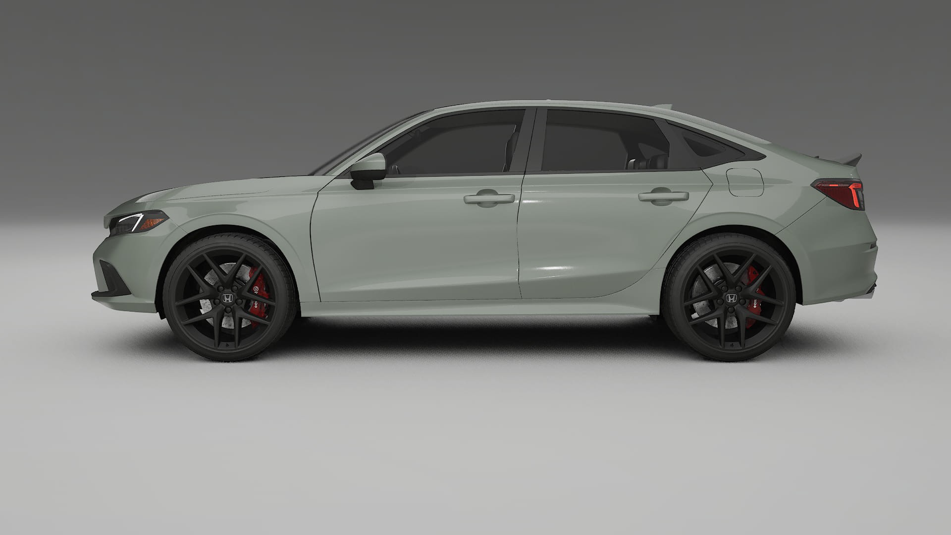 Honda Civic Si TPU Lackskyddsfilm | SLATE Färgskiftande PPF – Komplett Förskuret Kit