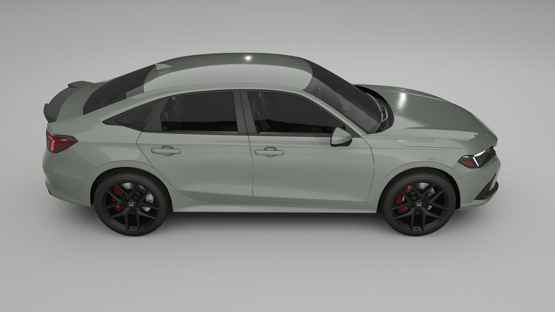 Honda Civic Si TPU Lackskyddsfilm | SLATE Färgskiftande PPF – Komplett Förskuret Kit