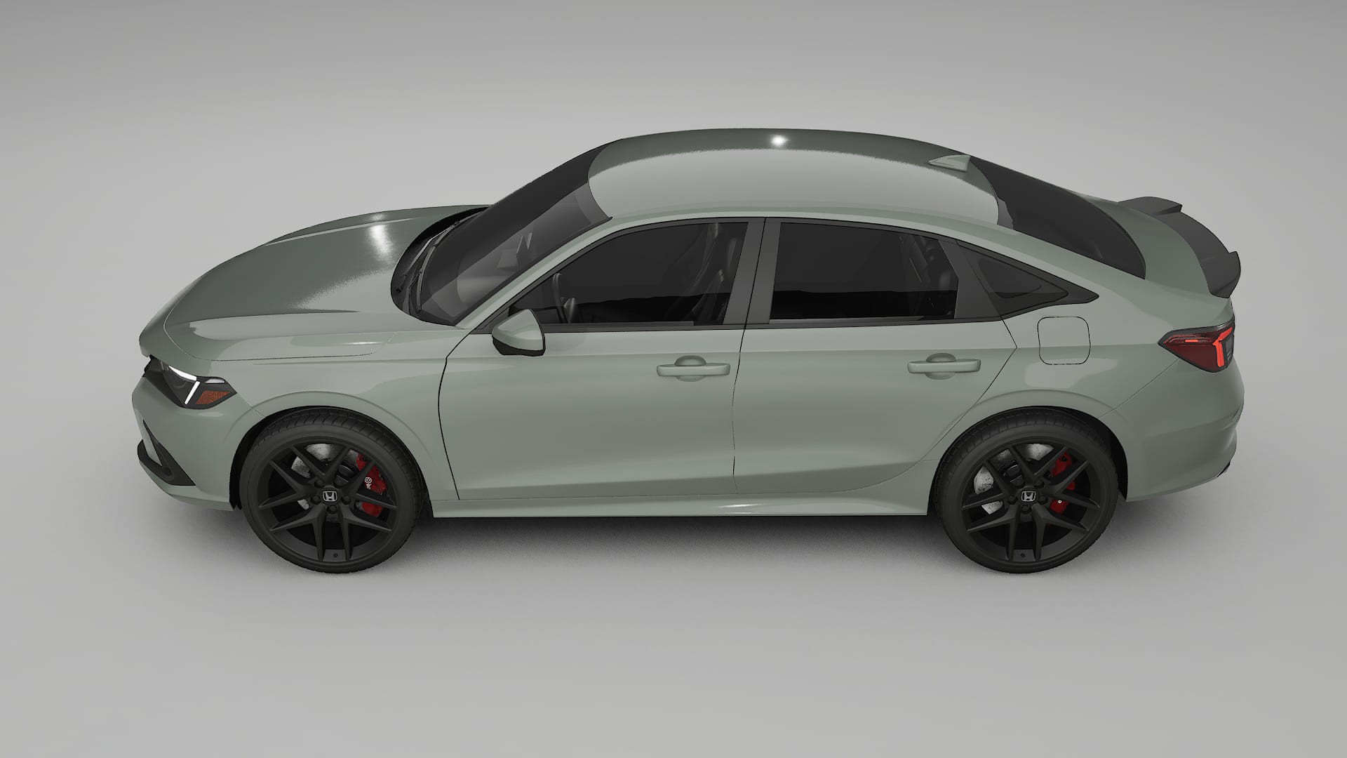 Honda Civic Si TPU Lackskyddsfilm | SLATE Färgskiftande PPF – Komplett Förskuret Kit