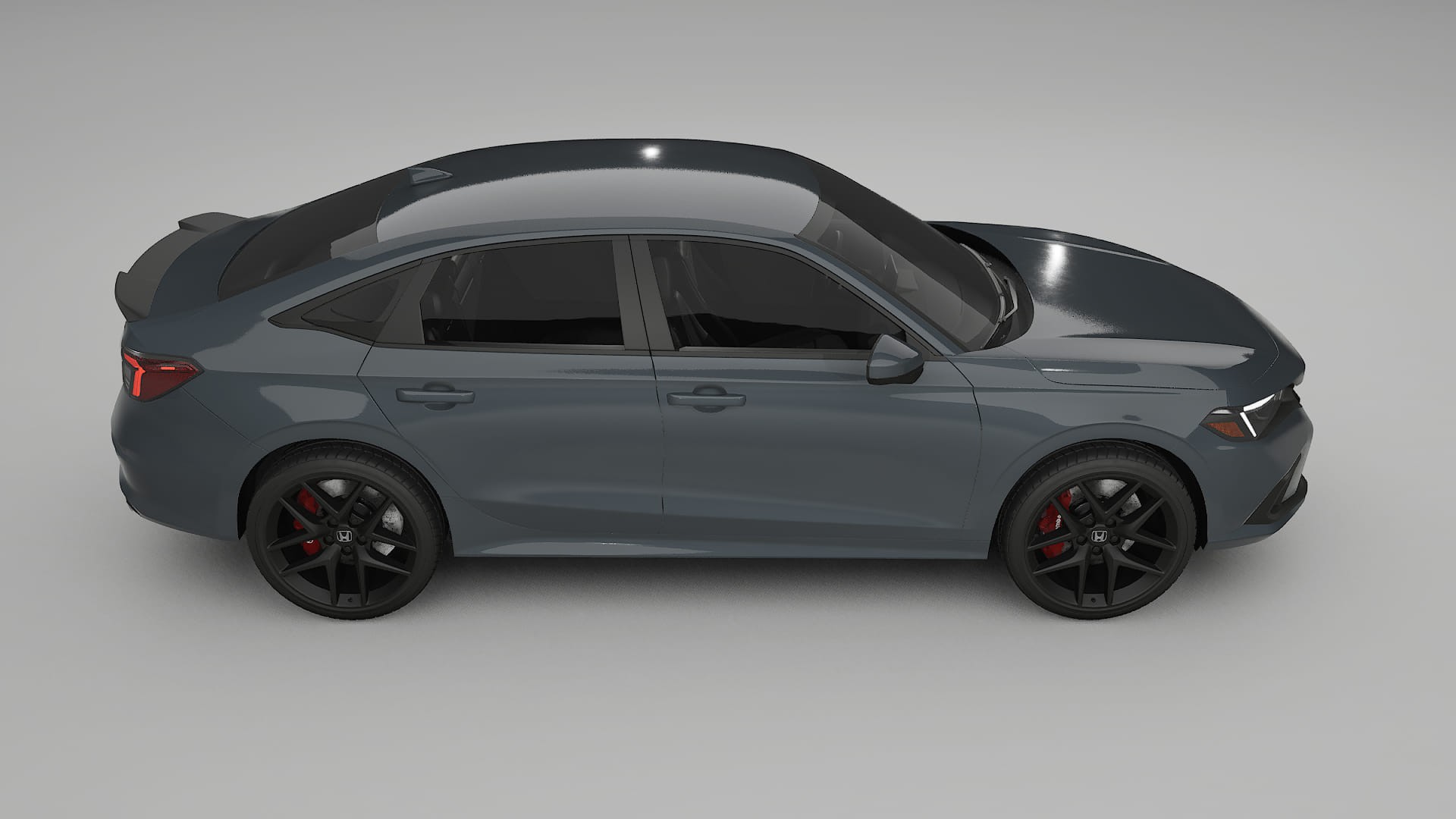 Honda Civic Si TPU Lackskyddsfilm | GRANITE Färgskiftande PPF – Komplett Förskuret Kit