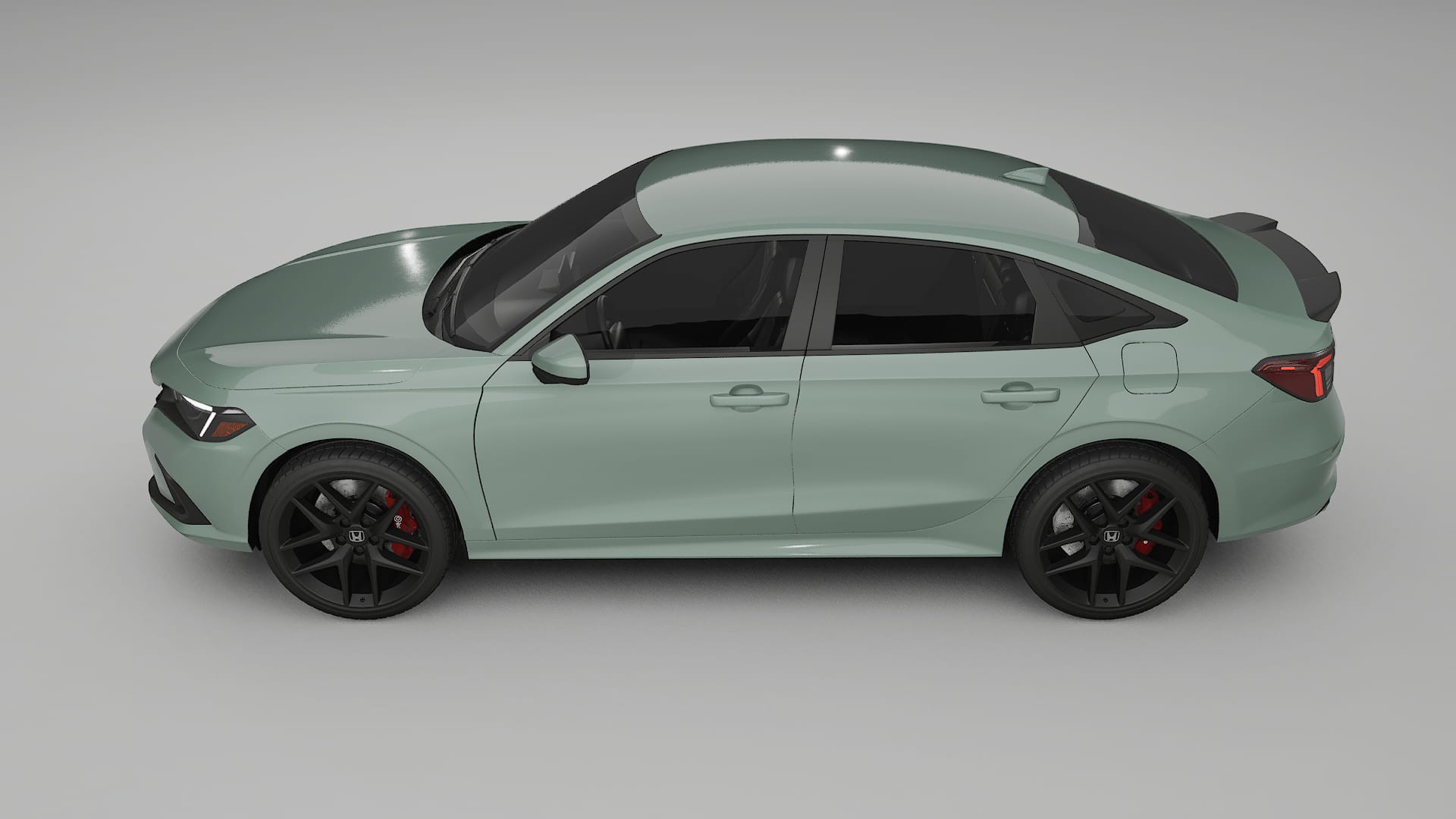 Honda Civic Si TPU Lackskyddsfilm | CINDER Färgskiftande PPF – Komplett Förskuret Kit