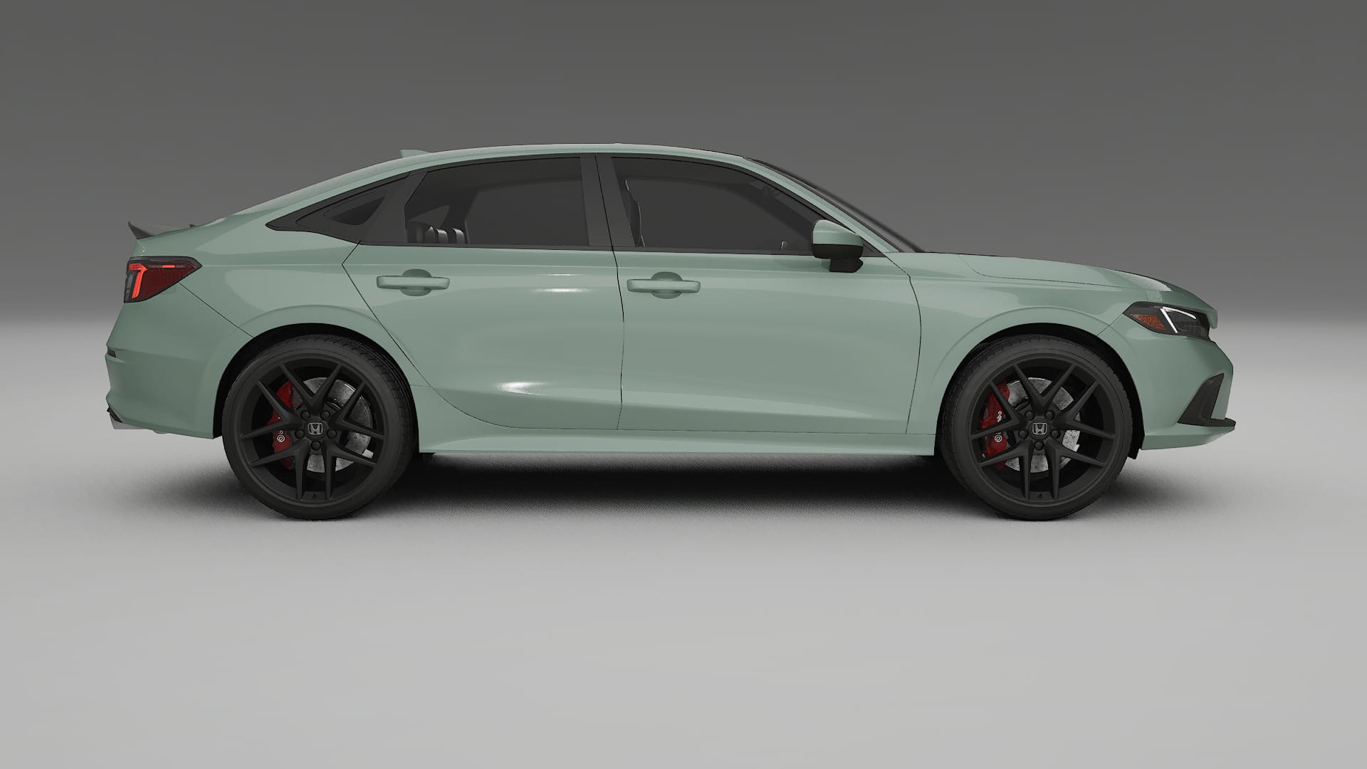 Honda Civic Si TPU Lackskyddsfilm | CINDER Färgskiftande PPF – Komplett Förskuret Kit