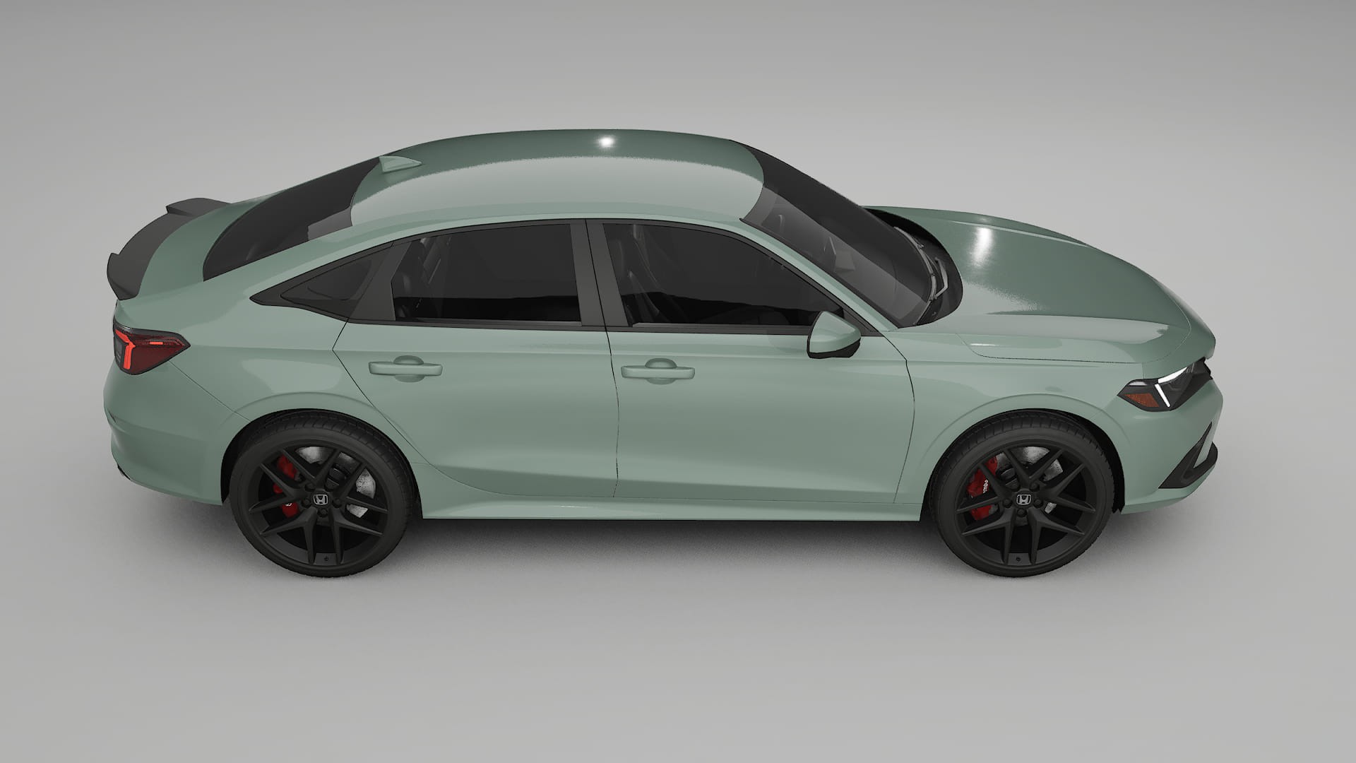 Honda Civic Si TPU Lackskyddsfilm | CINDER Färgskiftande PPF – Komplett Förskuret Kit