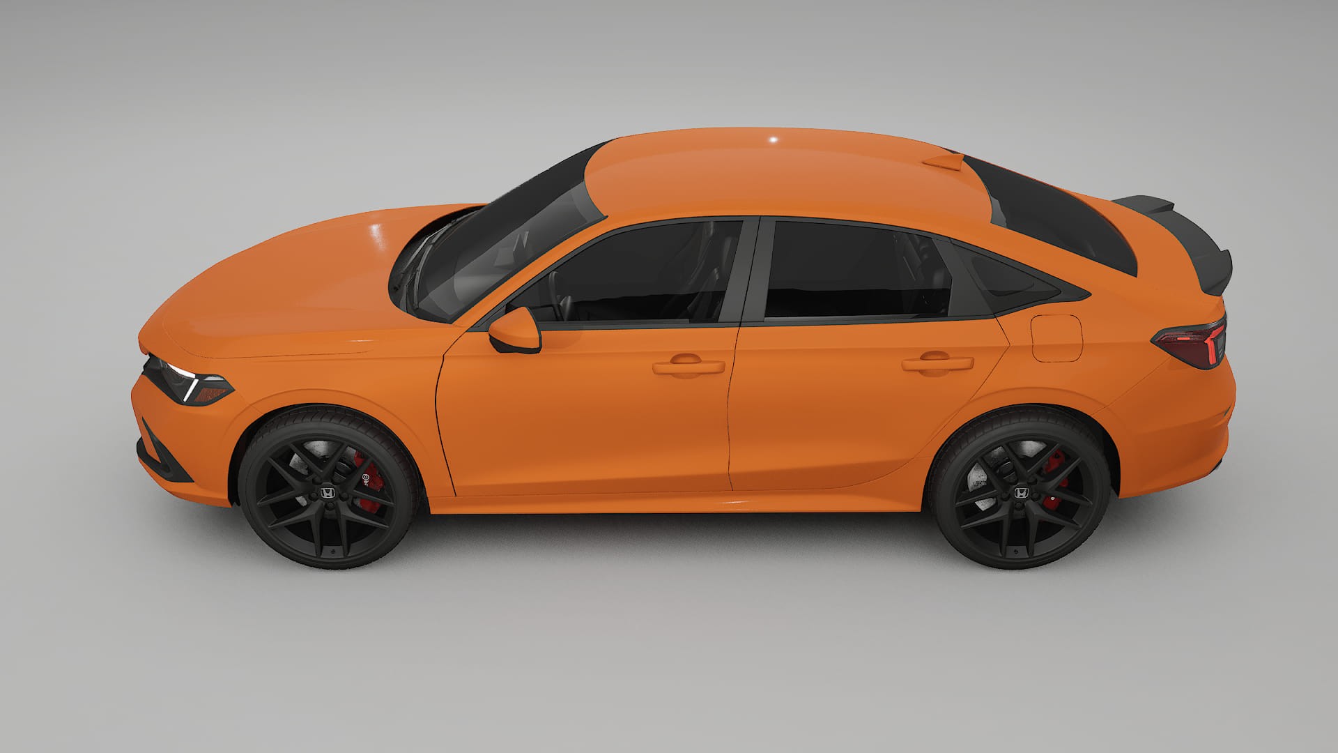 Honda Civic Si TPU Lackskyddsfilm | ROCKET Färgskiftande PPF – Komplett Förskuret Kit