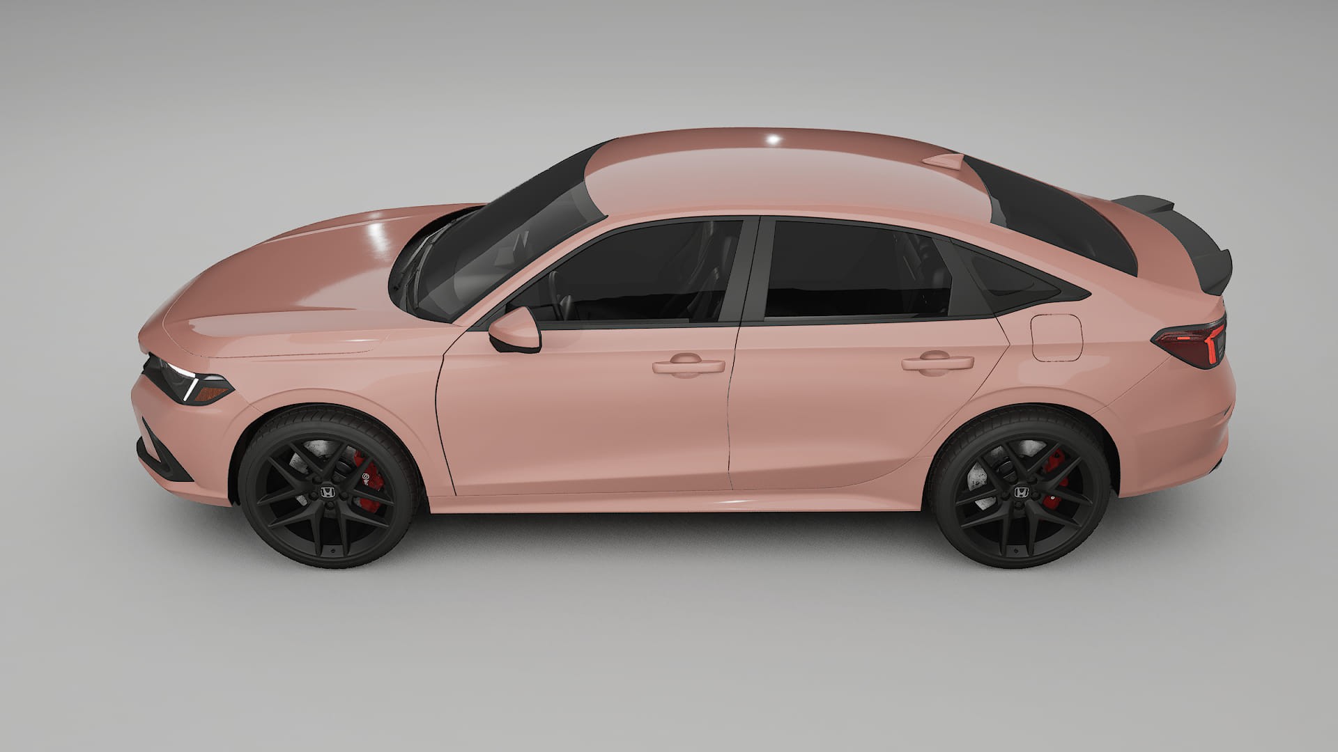 Honda Civic Si TPU Lackskyddsfilm | BLUSH Färgskiftande PPF – Komplett Förskuret Kit