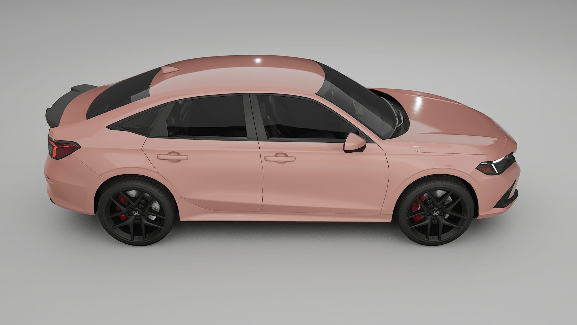 Honda Civic Si TPU Lackskyddsfilm | BLUSH Färgskiftande PPF – Komplett Förskuret Kit