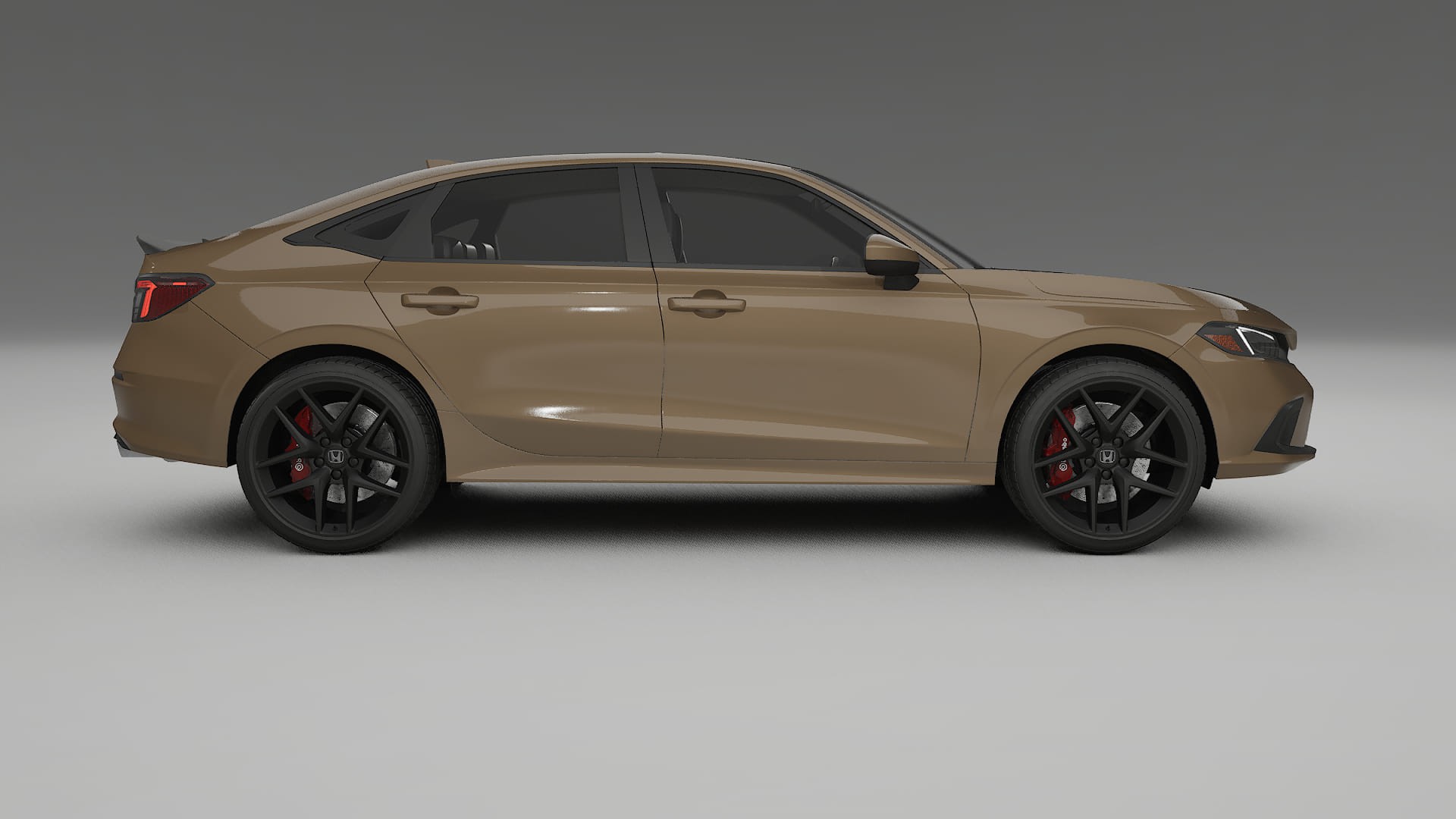 Honda Civic Si TPU Lackskyddsfilm | SAHARA Färgskiftande PPF – Komplett Förskuret Kit