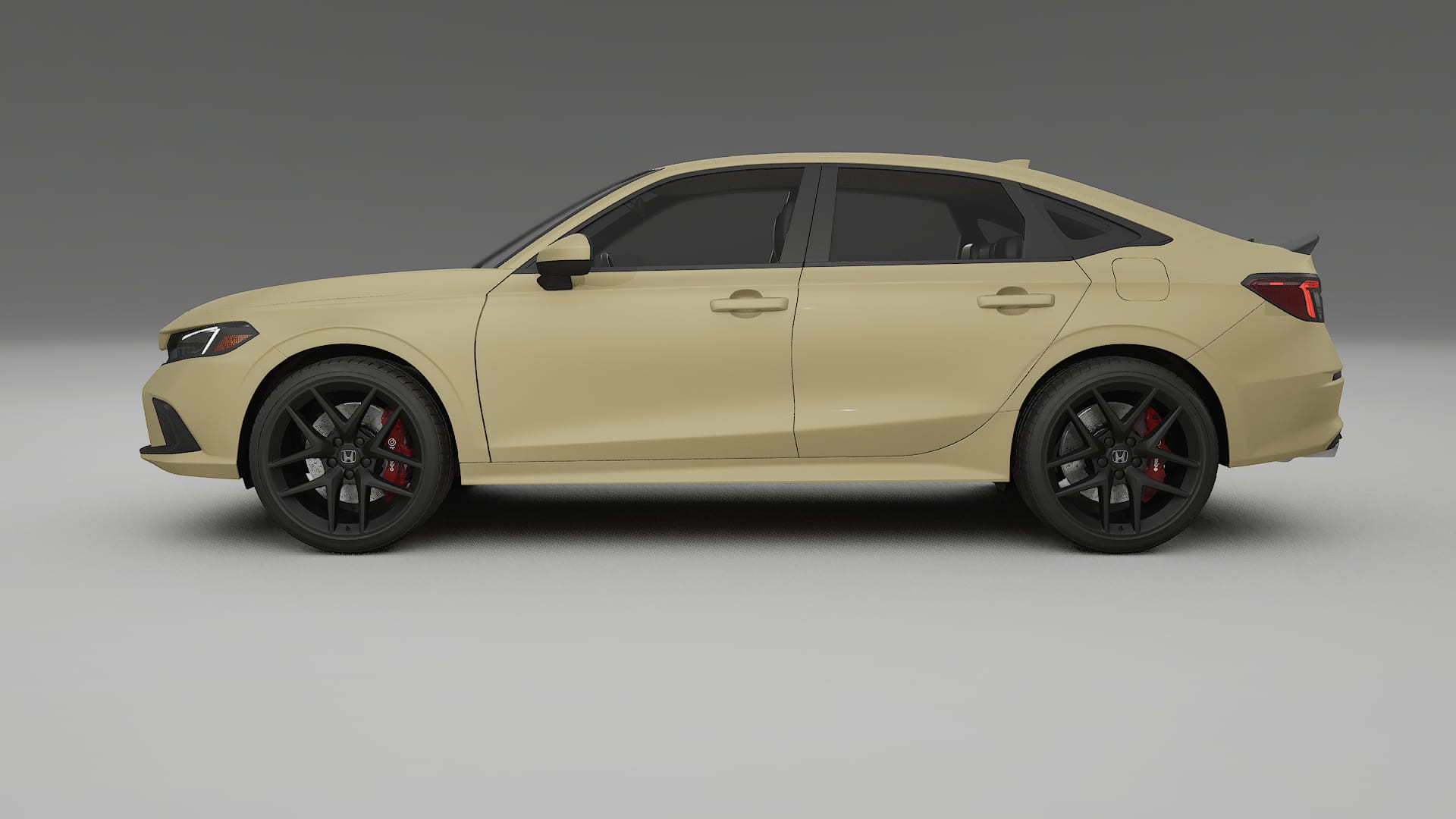 Honda Civic Si TPU Lackskyddsfilm | SAND Färgskiftande PPF – Komplett Förskuret Kit