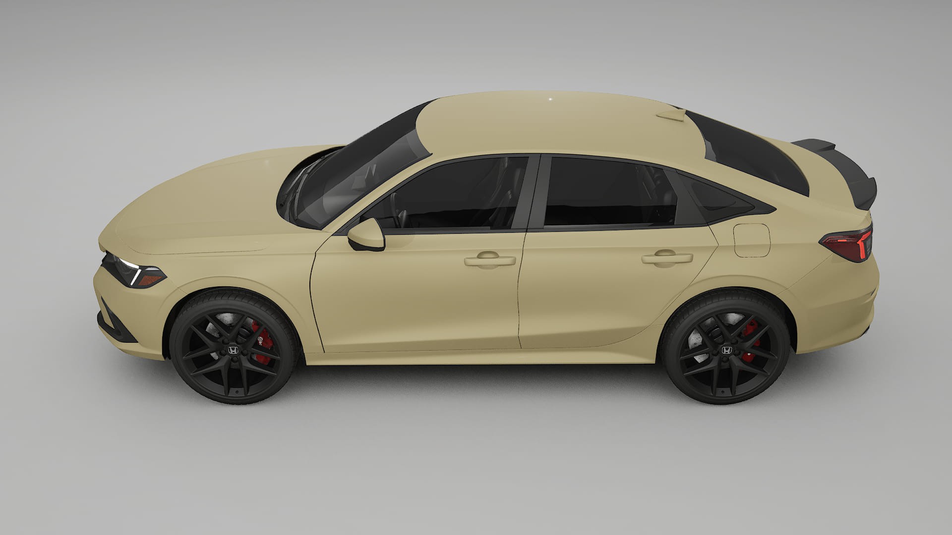 Honda Civic Si TPU Lackskyddsfilm | SAND Färgskiftande PPF – Komplett Förskuret Kit