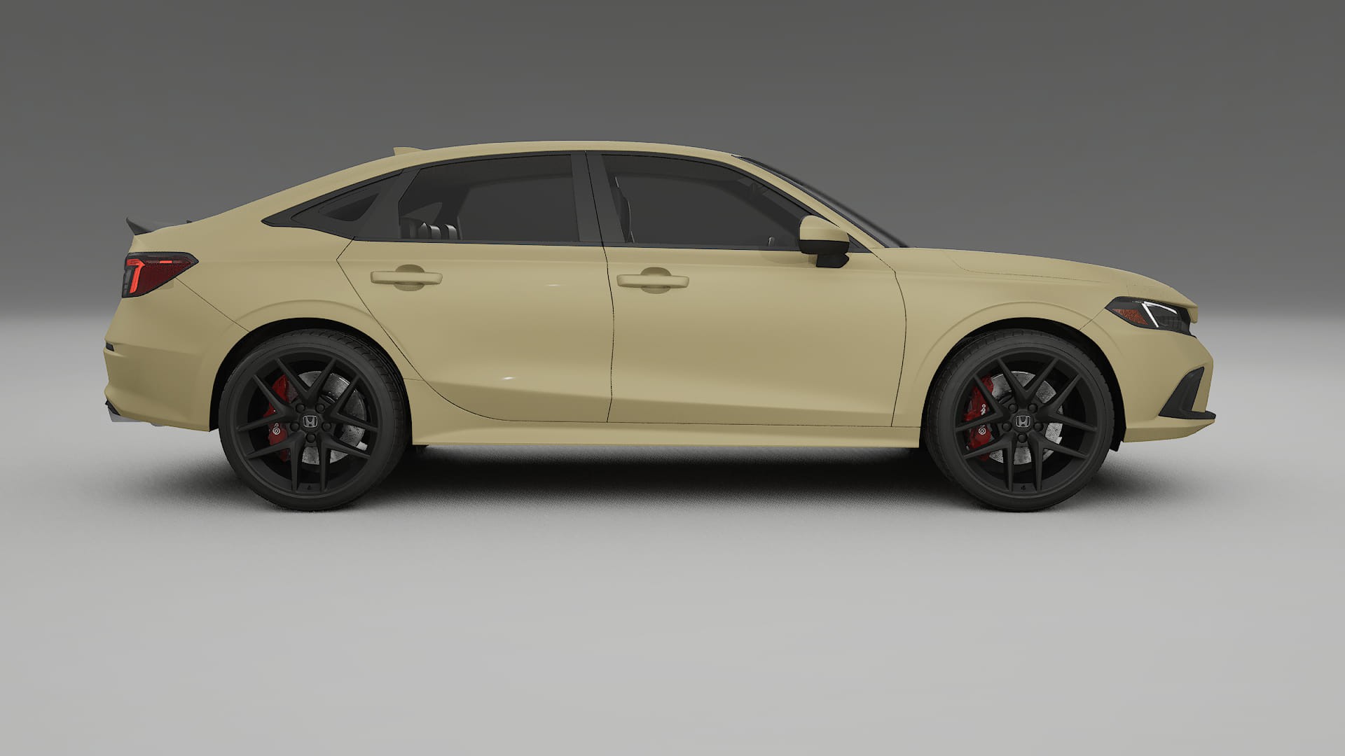 Honda Civic Si TPU Lackskyddsfilm | SAND Färgskiftande PPF – Komplett Förskuret Kit