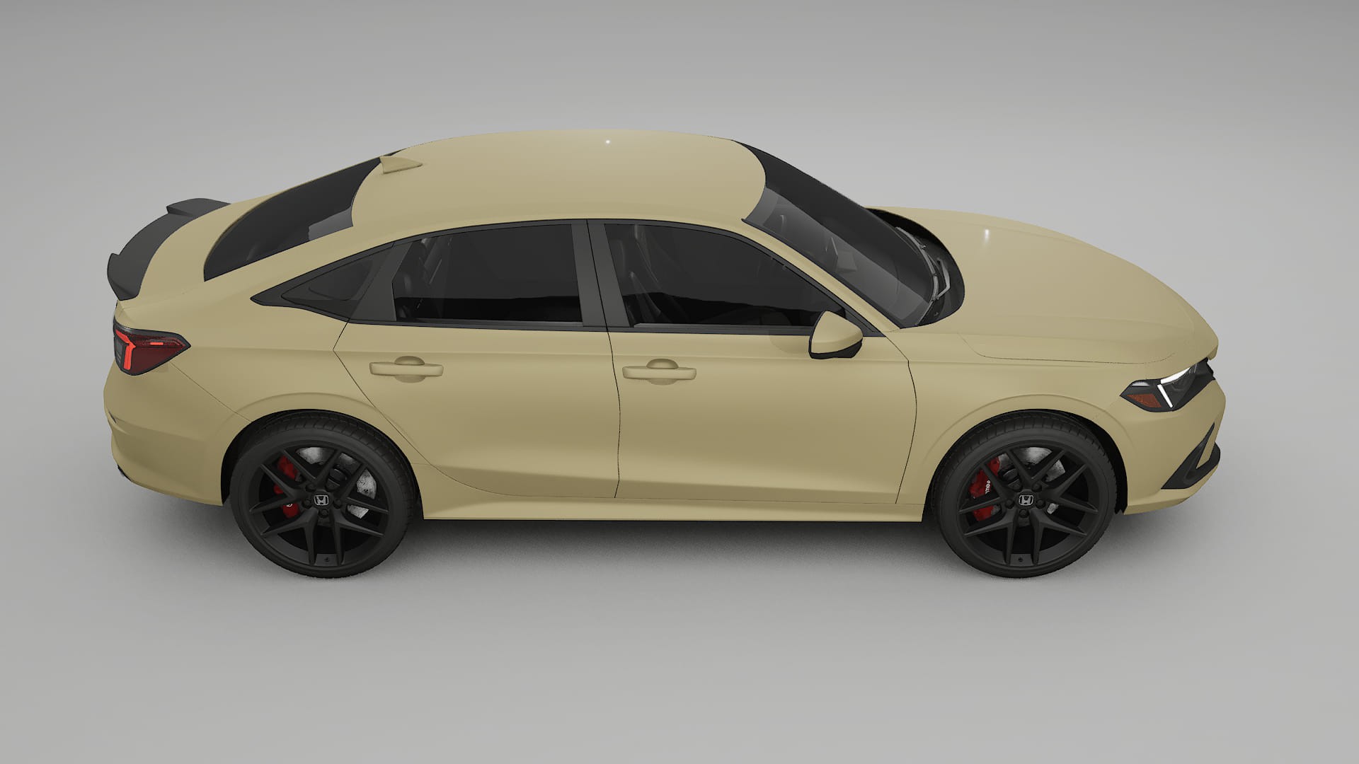 Honda Civic Si TPU Lackskyddsfilm | SAND Färgskiftande PPF – Komplett Förskuret Kit