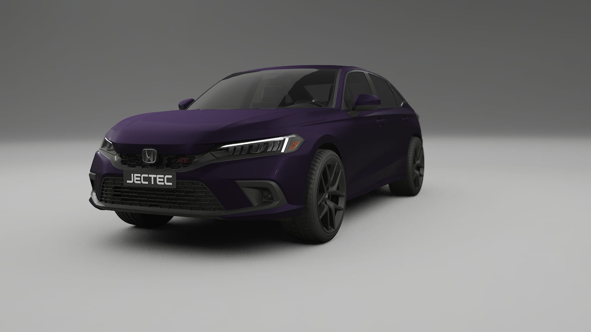 Honda Civic Si TPU Lackskyddsfilm | VIOLET Färgskiftande PPF – Komplett Förskuret Kit