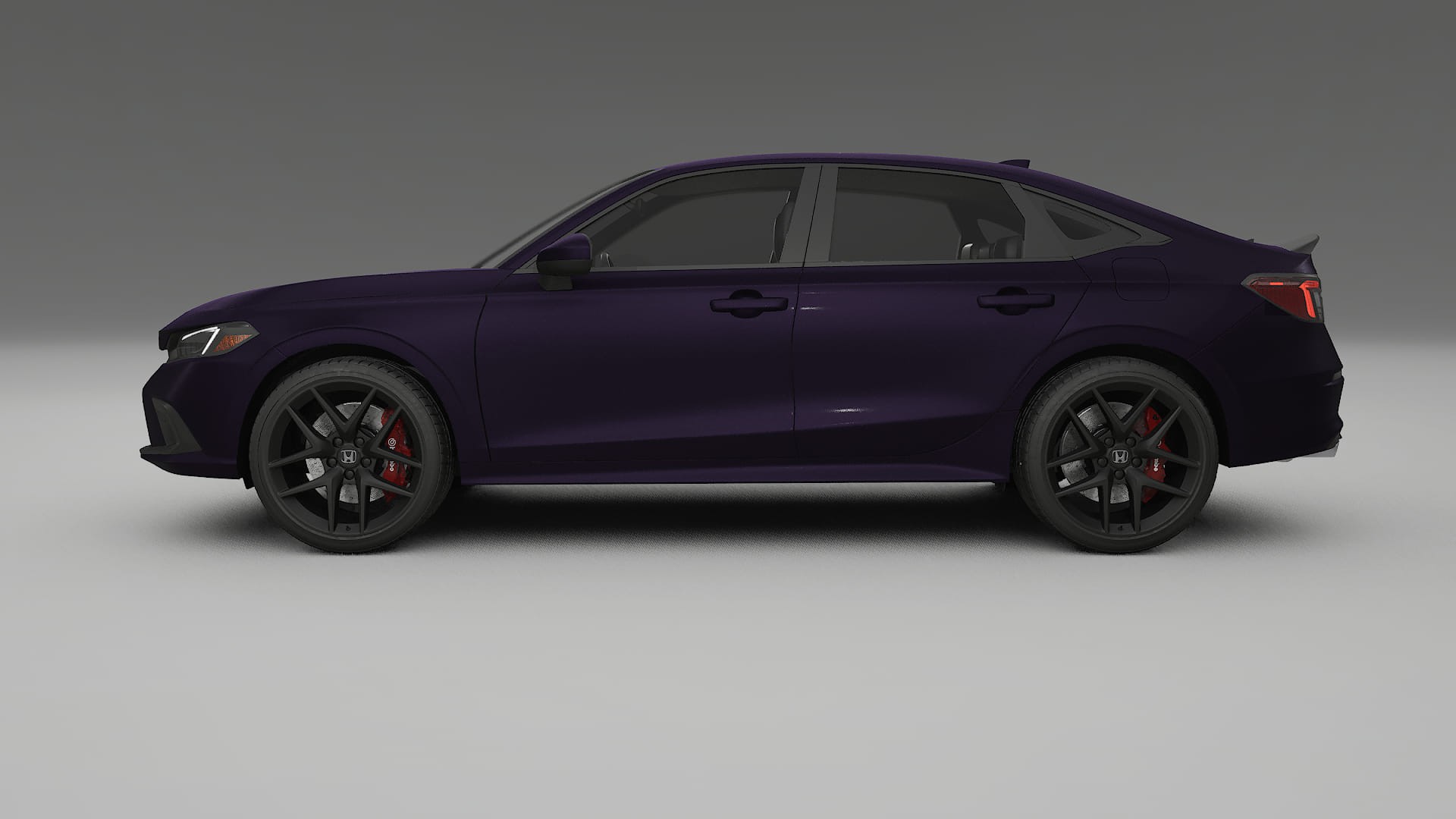 Honda Civic Si TPU Lackskyddsfilm | VIOLET Färgskiftande PPF – Komplett Förskuret Kit
