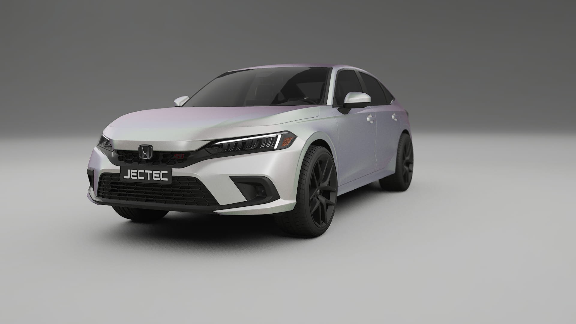 Honda Civic Si TPU Lackskyddsfilm | NEBULA Färgskiftande PPF – Komplett Förskuret Kit