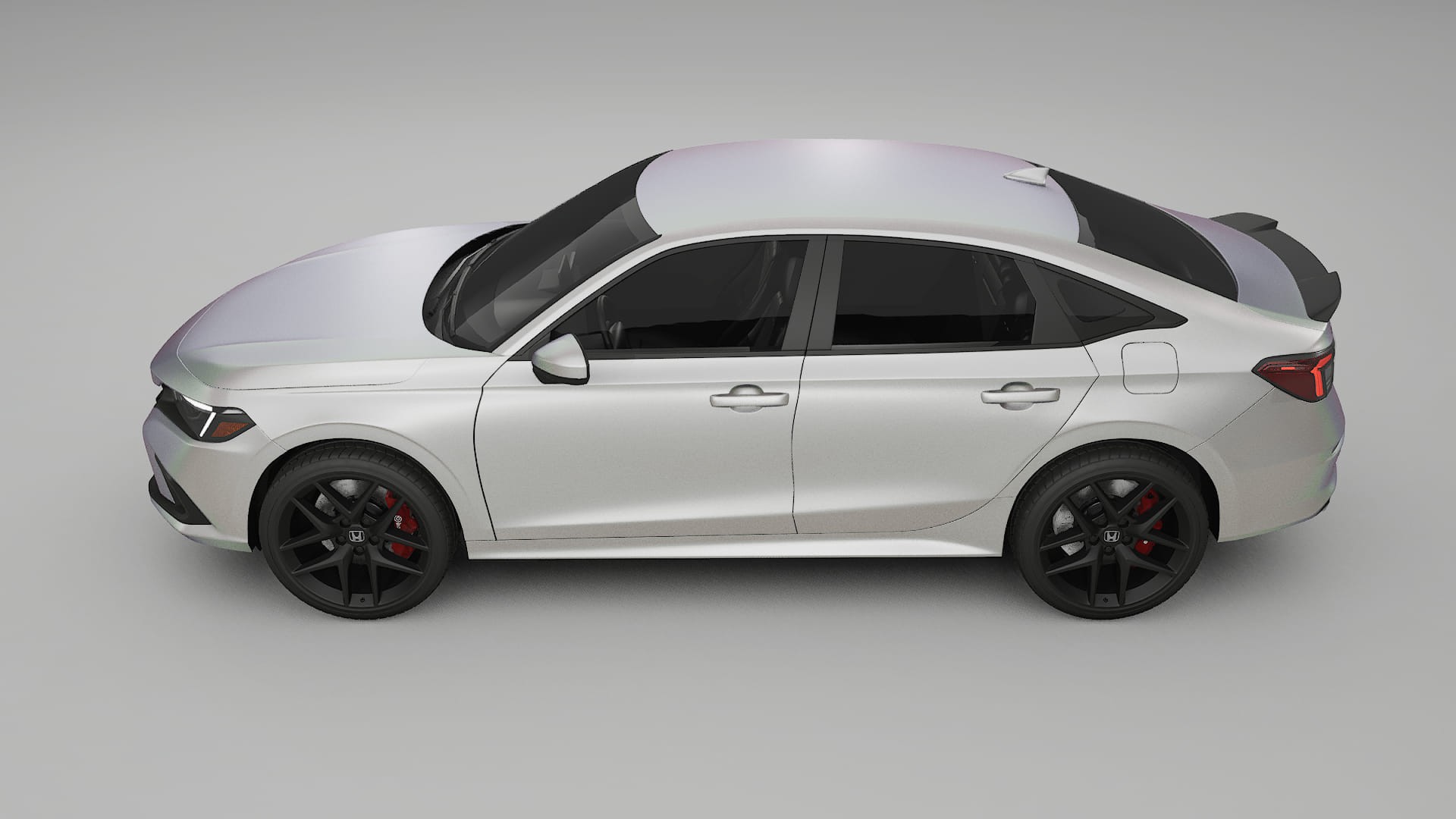 Honda Civic Si TPU Lackskyddsfilm | NEBULA Färgskiftande PPF – Komplett Förskuret Kit