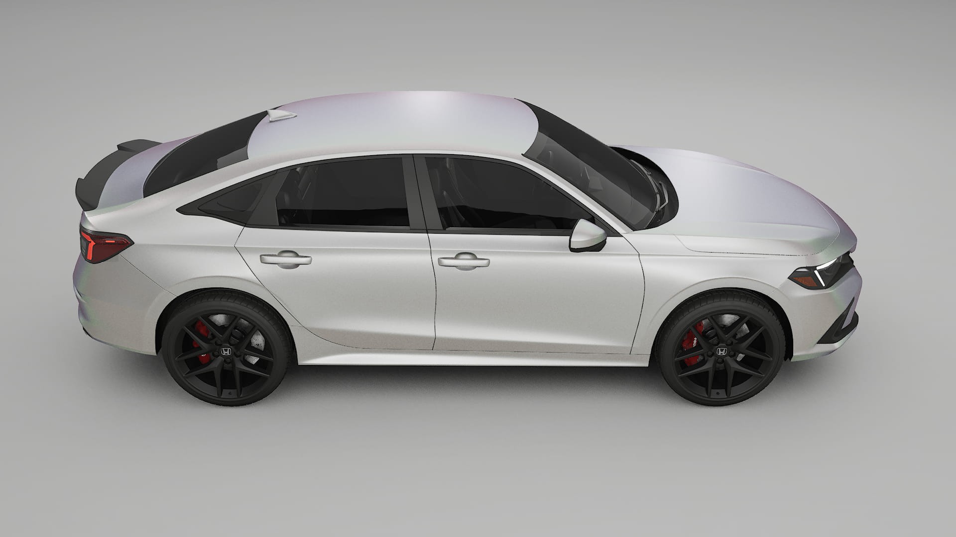 Honda Civic Si TPU Lackskyddsfilm | NEBULA Färgskiftande PPF – Komplett Förskuret Kit