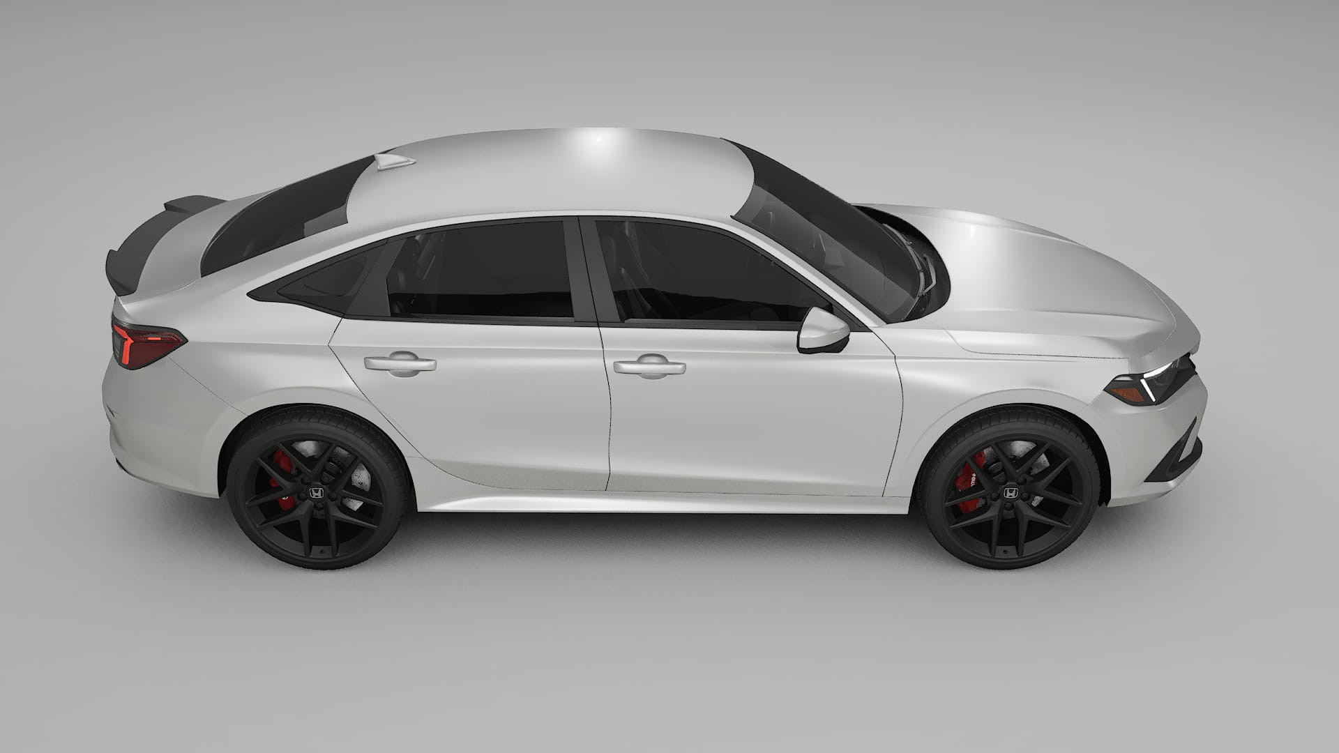 Honda Civic Si TPU Lackskyddsfilm | OPAL Färgskiftande PPF – Komplett Förskuret Kit