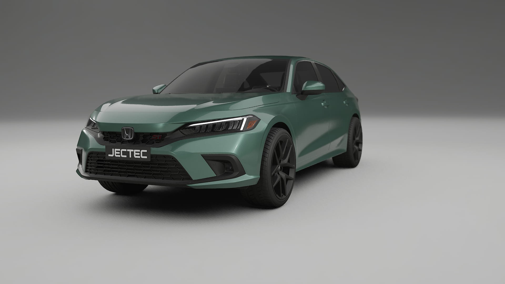Honda Civic Si TPU Lackskyddsfilm | EVERGREEN Färgskiftande PPF – Komplett Förskuret Kit