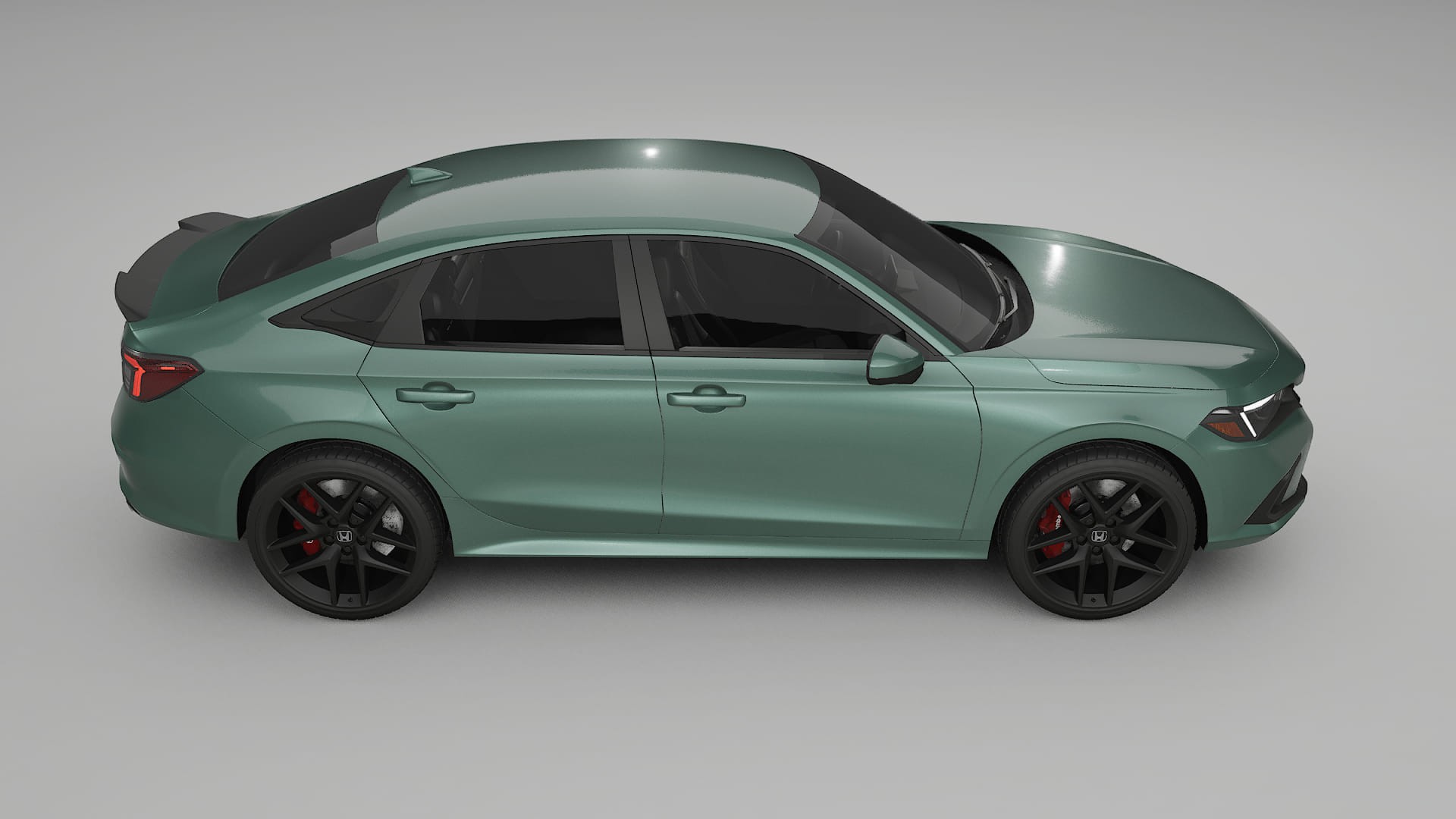 Honda Civic Si TPU Lackskyddsfilm | EVERGREEN Färgskiftande PPF – Komplett Förskuret Kit