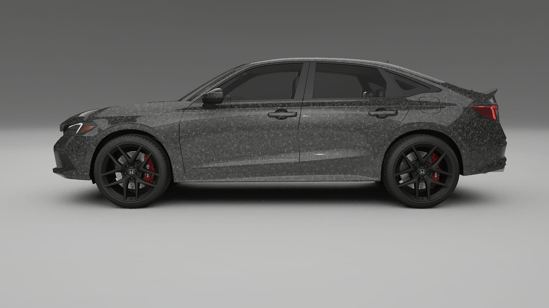 Honda Civic Si TPU Lackskyddsfilm | FORGED S Färgskiftande PPF – Komplett Förskuret Kit