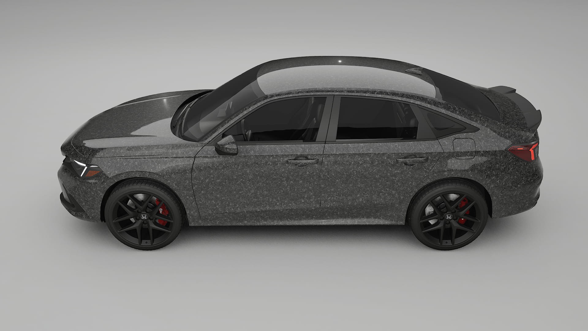 Honda Civic Si TPU Lackskyddsfilm | FORGED S Färgskiftande PPF – Komplett Förskuret Kit