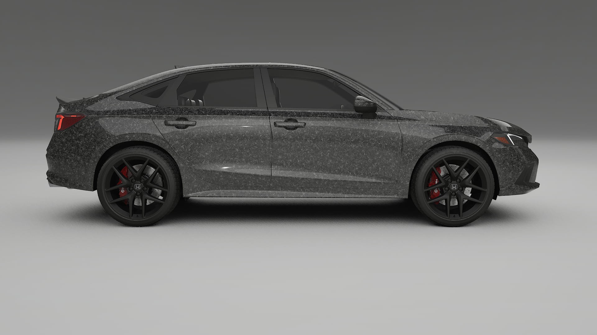 Honda Civic Si TPU Lackskyddsfilm | FORGED S Färgskiftande PPF – Komplett Förskuret Kit