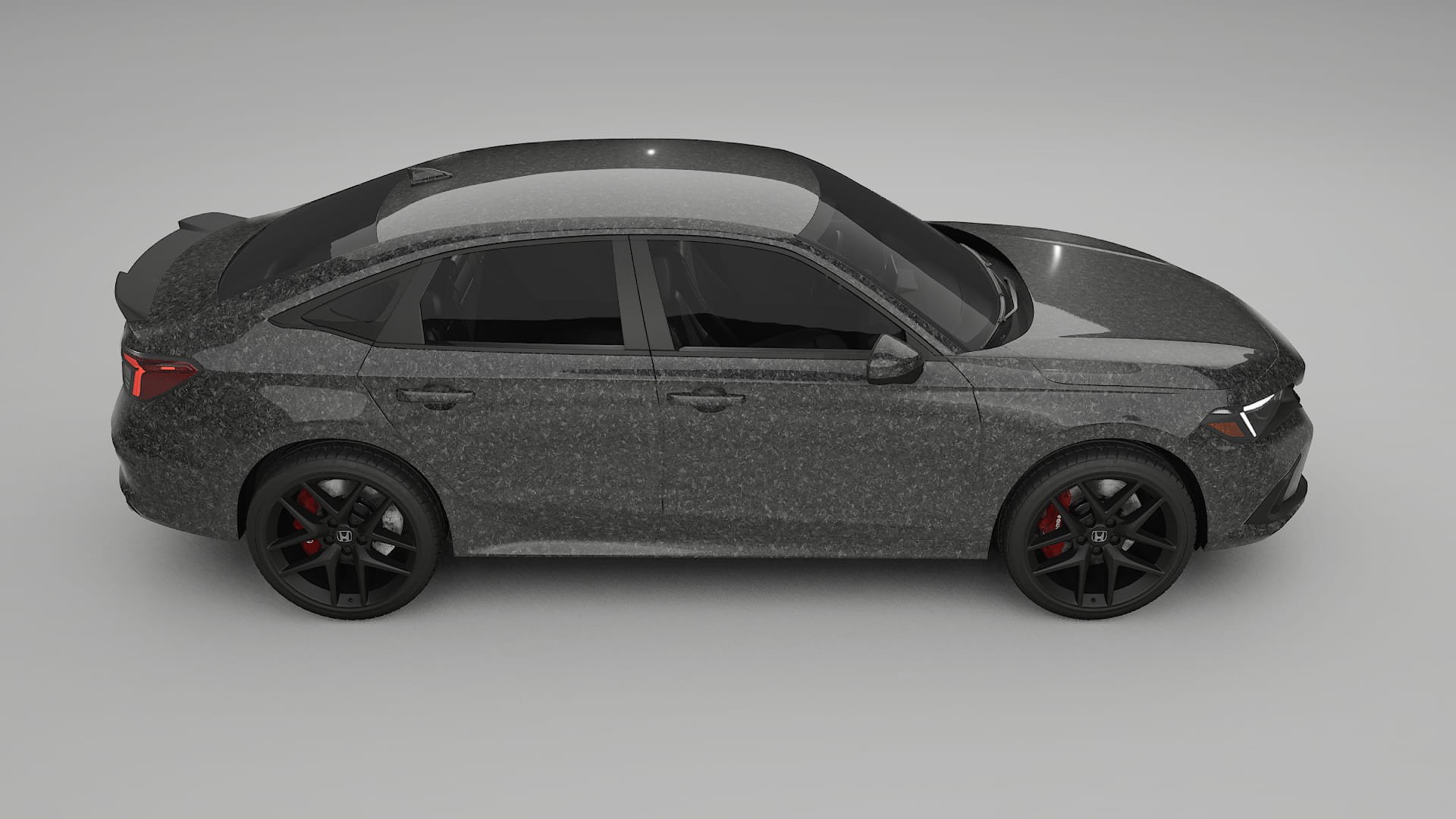 Honda Civic Si TPU Lackskyddsfilm | FORGED S Färgskiftande PPF – Komplett Förskuret Kit