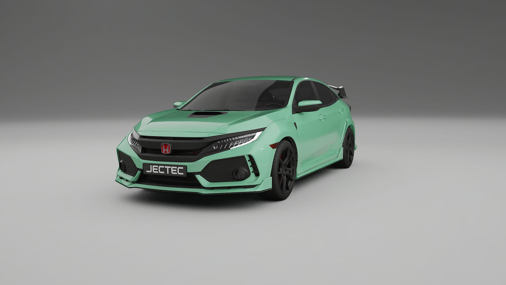 Honda Civic Type R TPU Lackskyddsfilm | DUSTY Färgskiftande PPF – Komplett Förskuret Kit