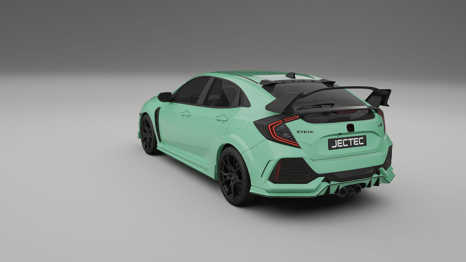 Honda Civic Type R TPU Lackskyddsfilm | DUSTY Färgskiftande PPF – Komplett Förskuret Kit
