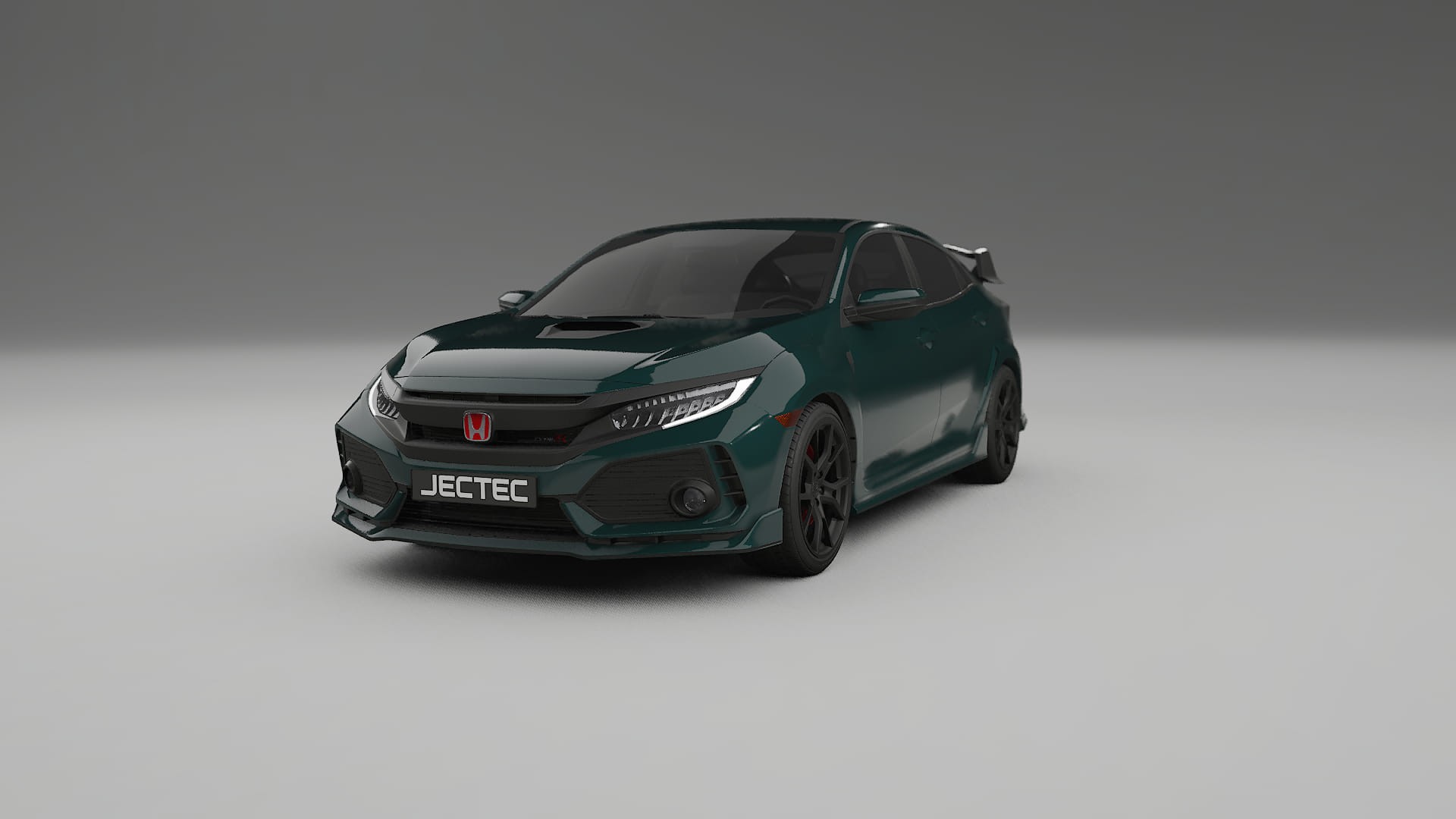Honda Civic Type R TPU Lackskyddsfilm | INFERNO Färgskiftande PPF – Komplett Förskuret Kit