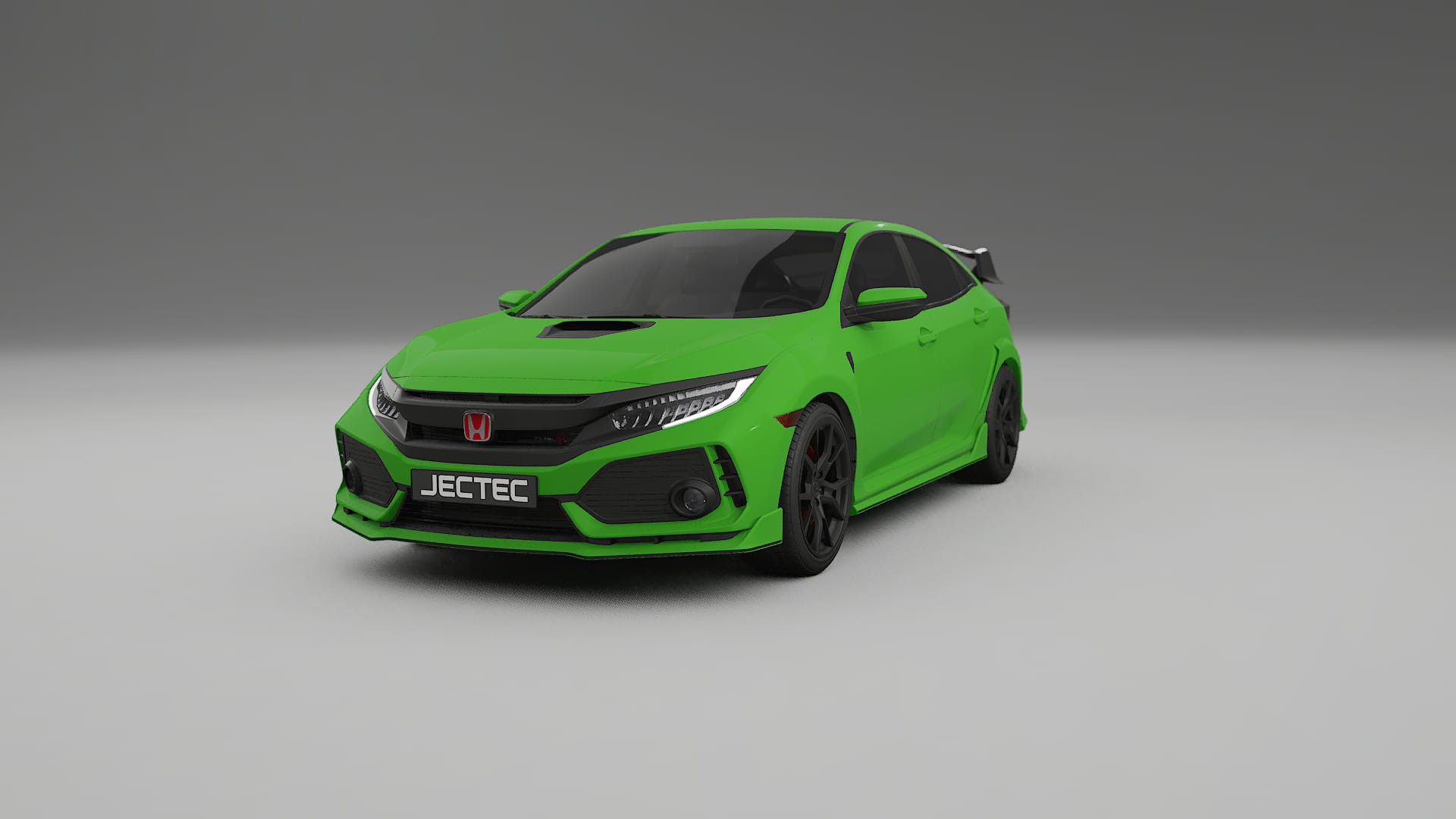 Honda Civic Type R TPU Lackskyddsfilm | VENOM Färgskiftande PPF – Komplett Förskuret Kit