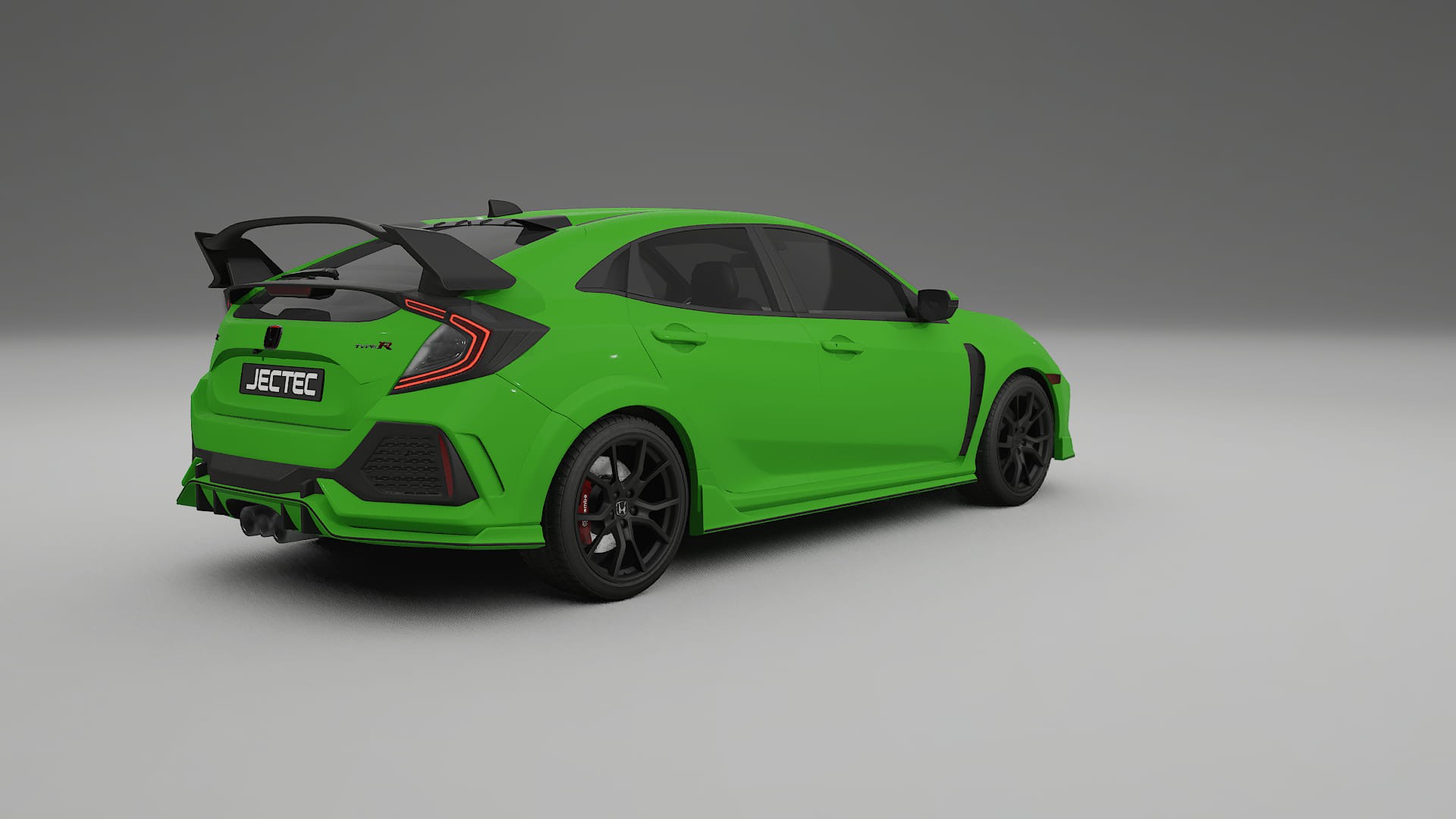 Honda Civic Type R TPU Lackskyddsfilm | VENOM Färgskiftande PPF – Komplett Förskuret Kit