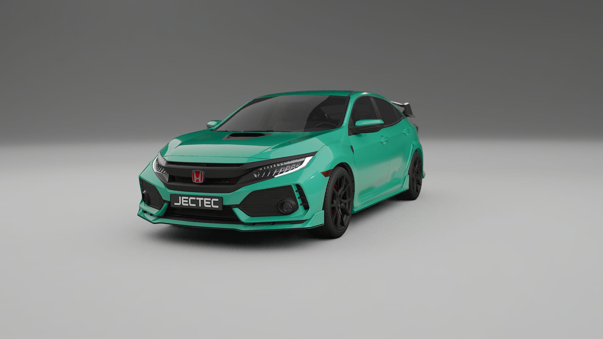 Honda Civic Type R TPU Lackskyddsfilm | JEWEL Färgskiftande PPF – Komplett Förskuret Kit